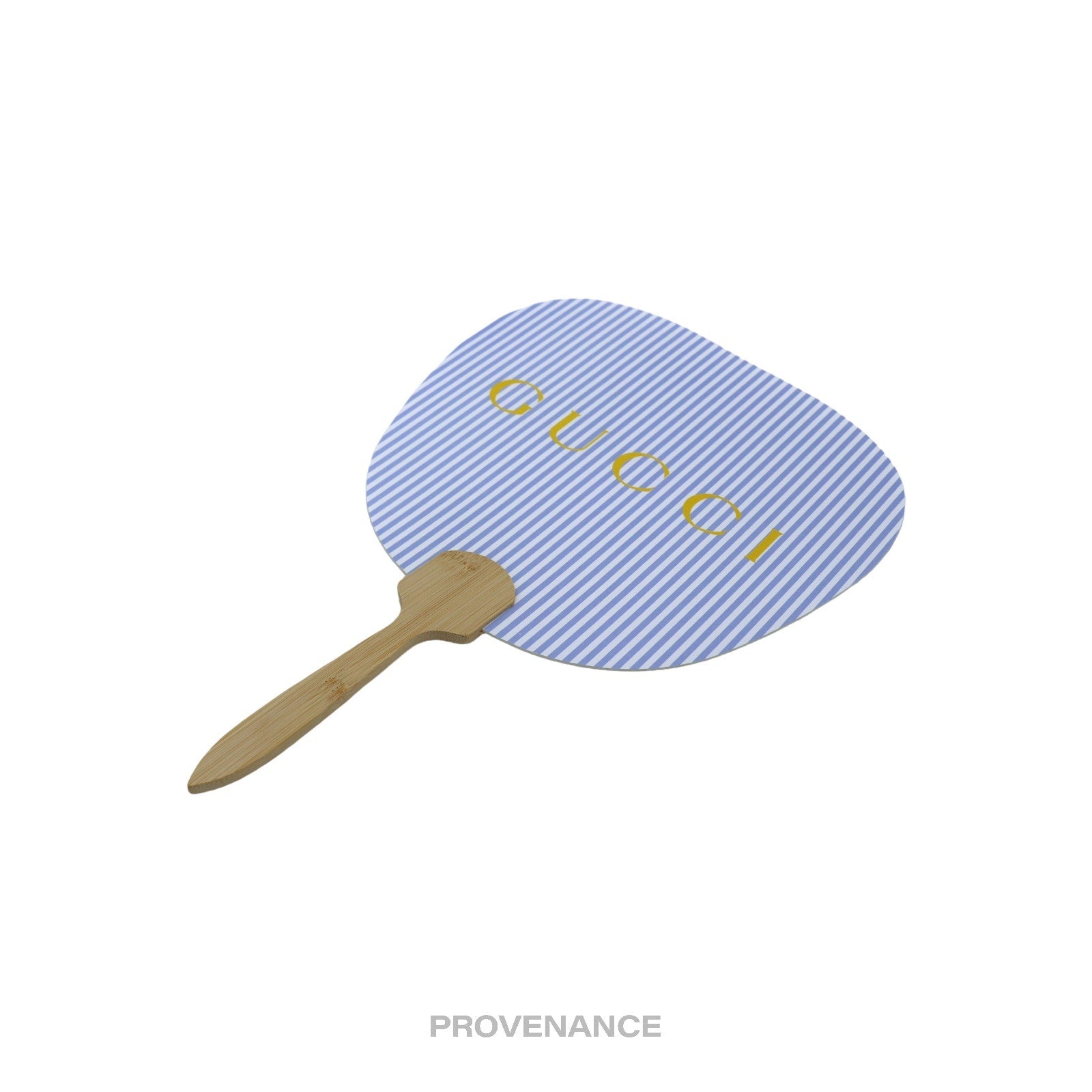Gucci Logo Bamboo Hand Fan - Striped - 4