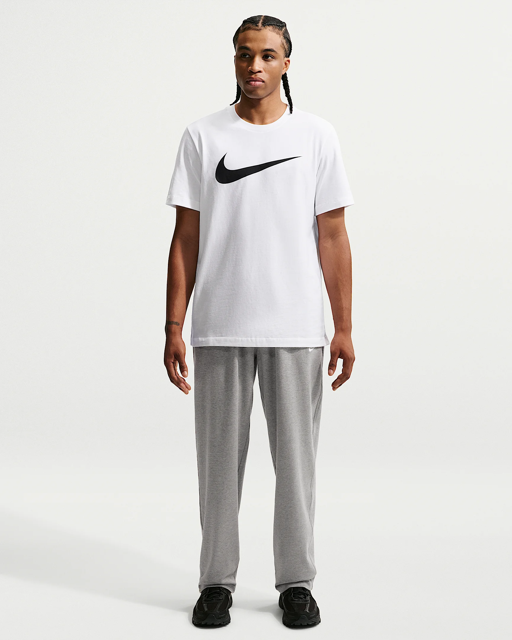 Nike Sportswear Club 남성 니트 오픈-Hem 바지 - 1