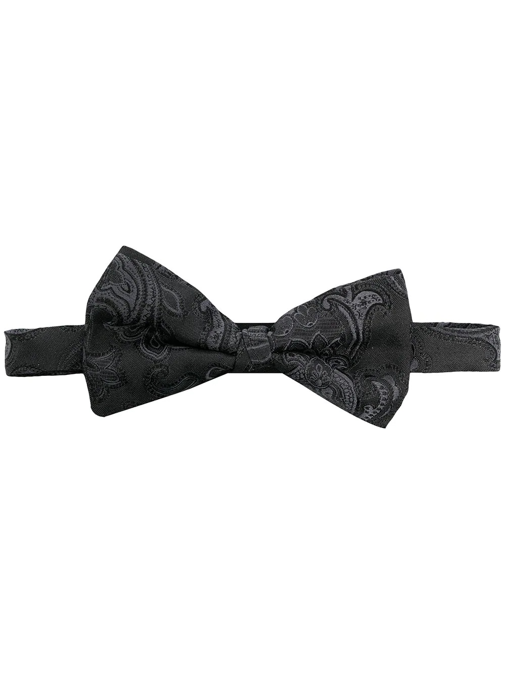 paisley-jacquard bow tie - 1