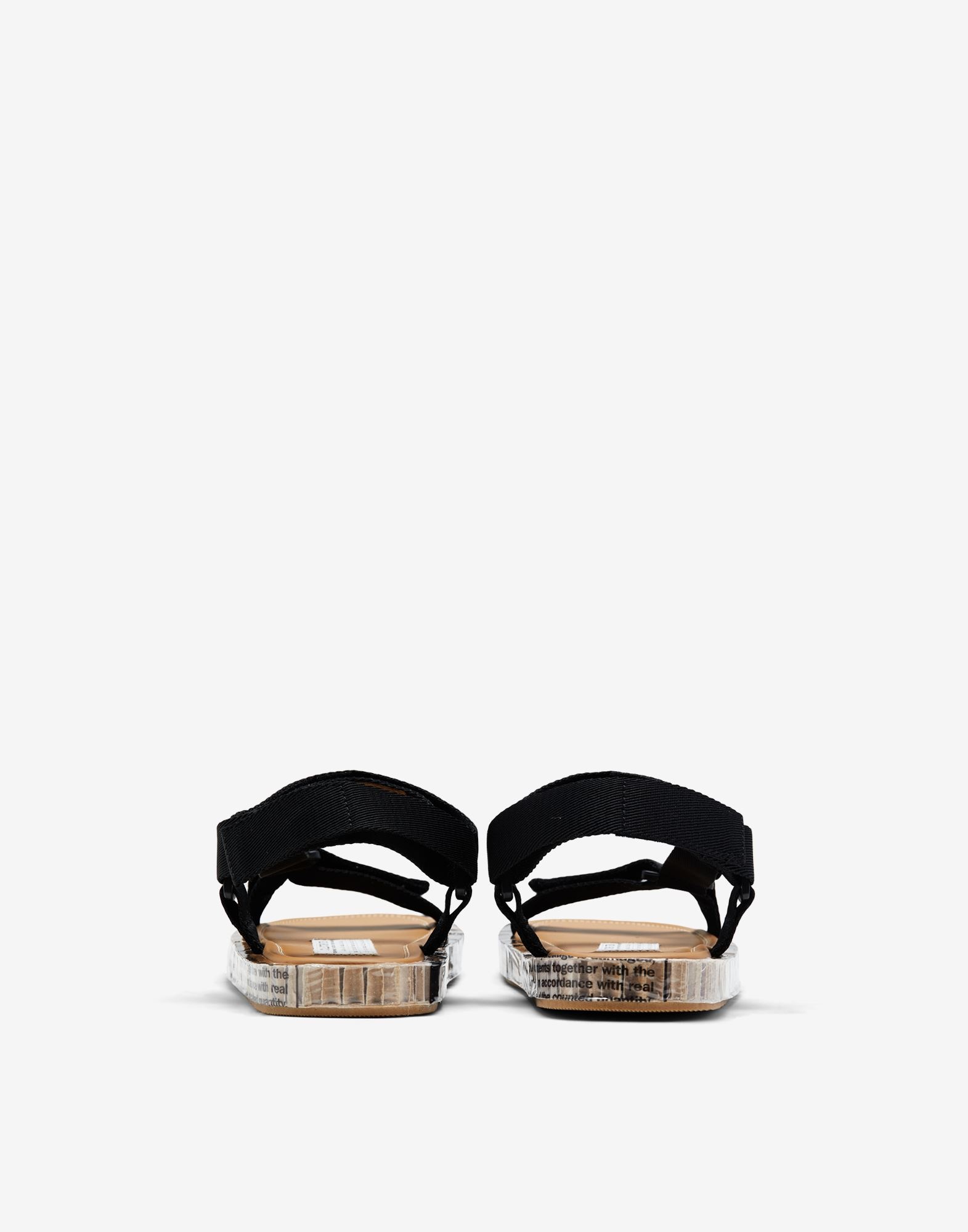 Strapped leather sandals - 3