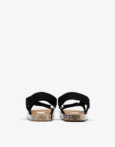 Maison Margiela Strapped leather sandals outlook
