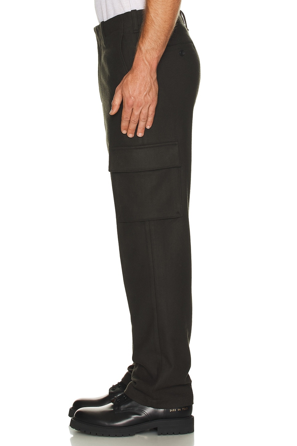 Wool Flannel Cargo Pant - 5