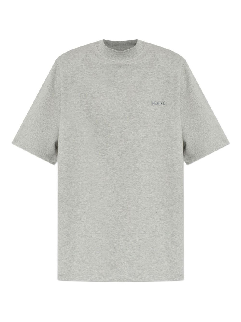 embroidered-logo short-sleeve T-shirt 1