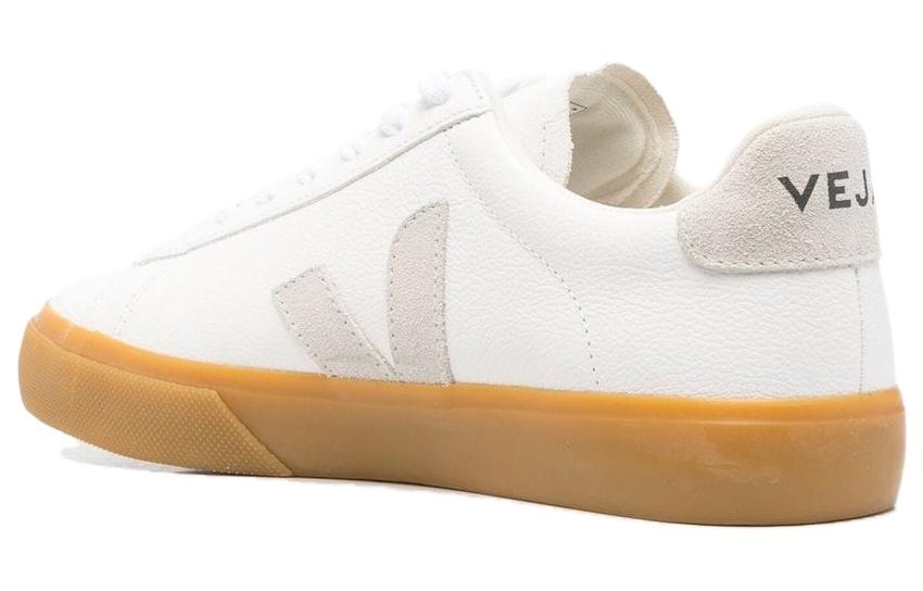 Veja Campo Chromefree Lace-Up Sneakers  'White Natural Brown' CP0503147B - 4