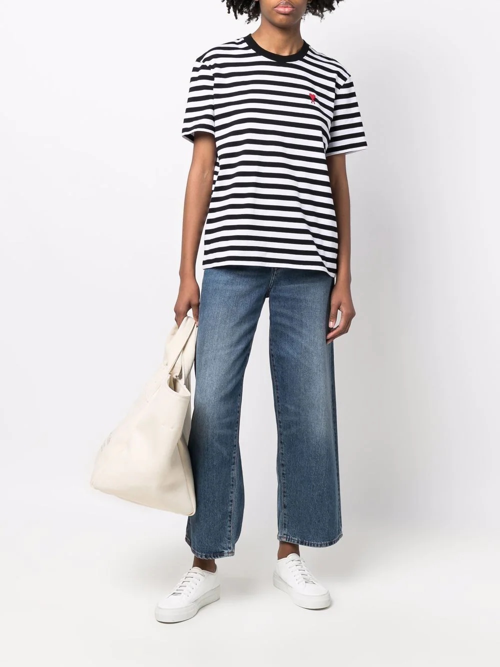 Ami De Coeur striped T-shirt - 3