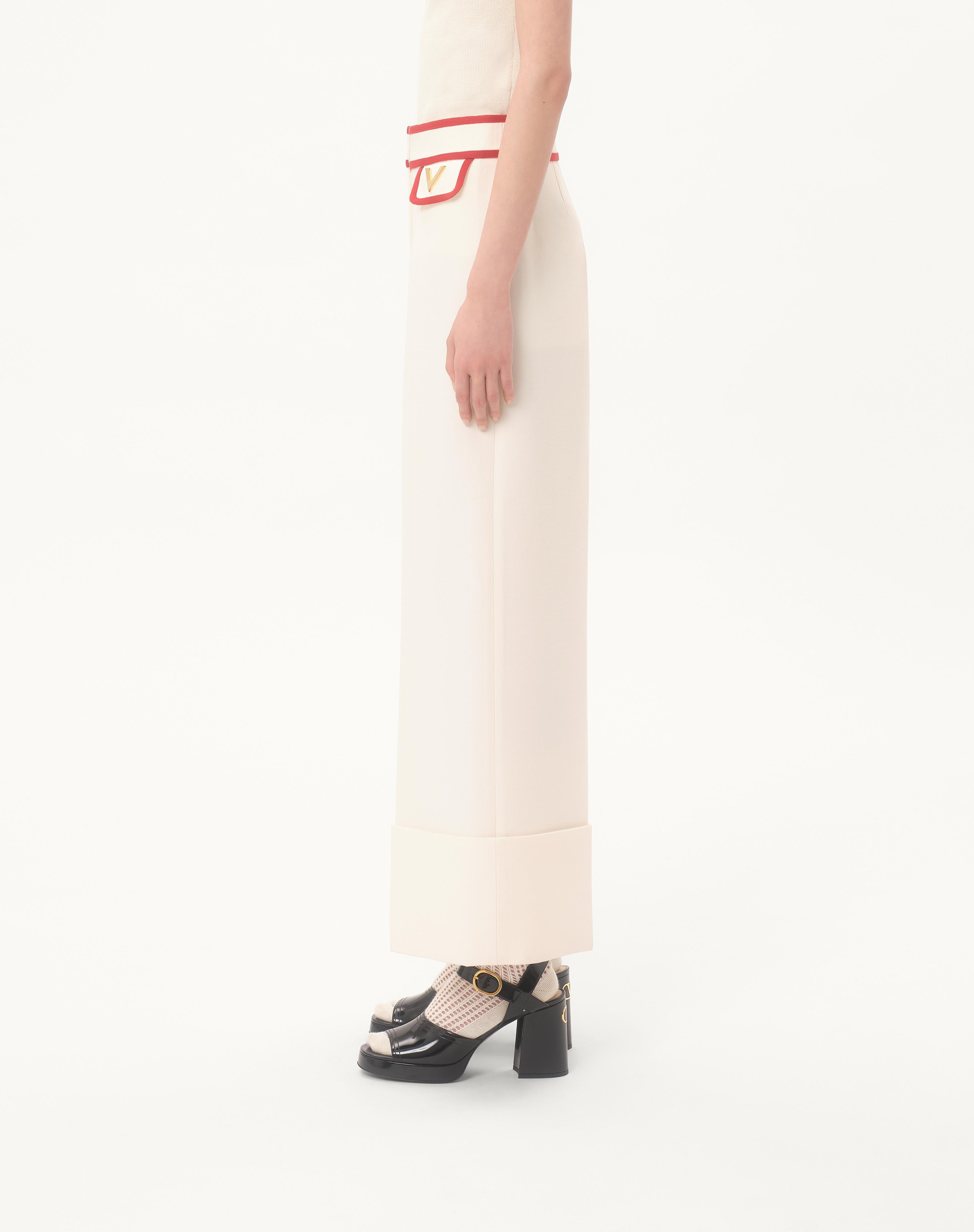 CREPE COUTURE PANTS - 4