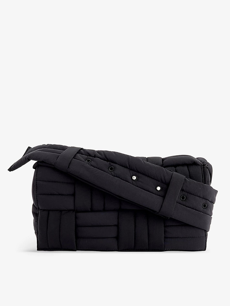 Cassette Intrecciato woven cross-body bag - 1