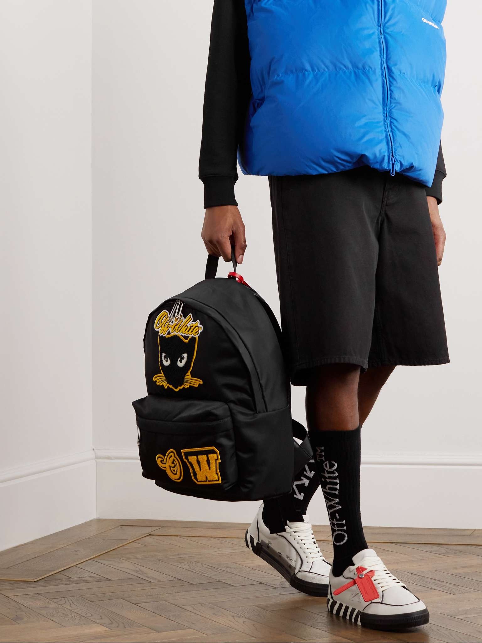 Hard Core Logo-Appliquéd Shell Backpack - 2