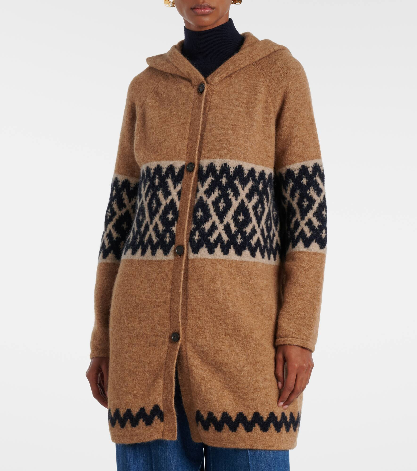 Moscova mohair and wool-blend cardigan - 6