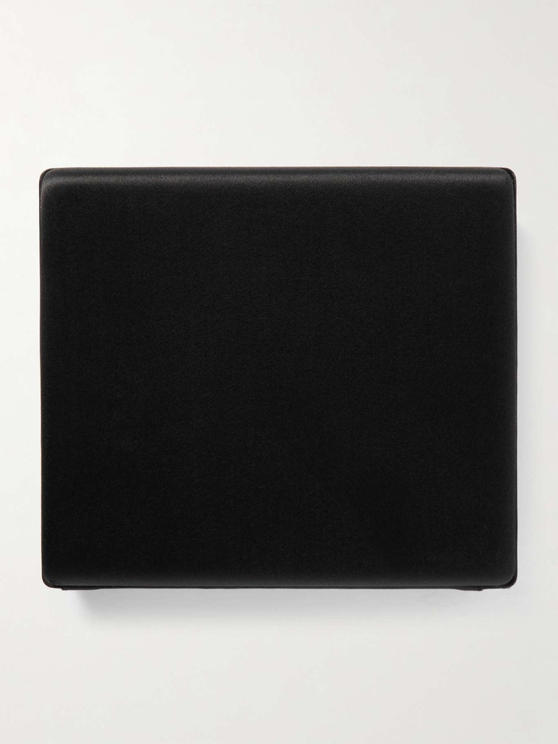 Embellished satin clutch Black 3