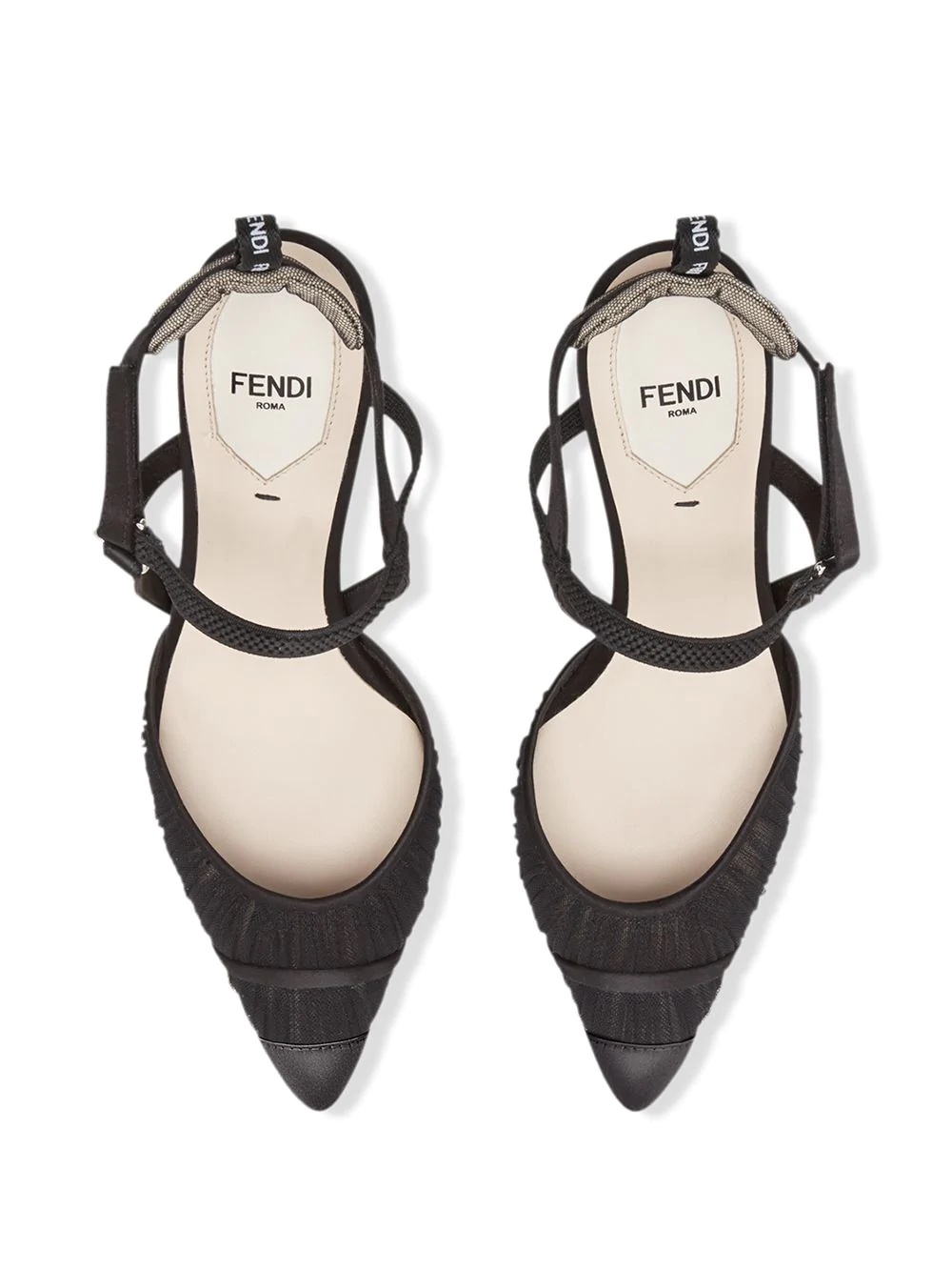 Colibrì sheer-panelling pumps - 4