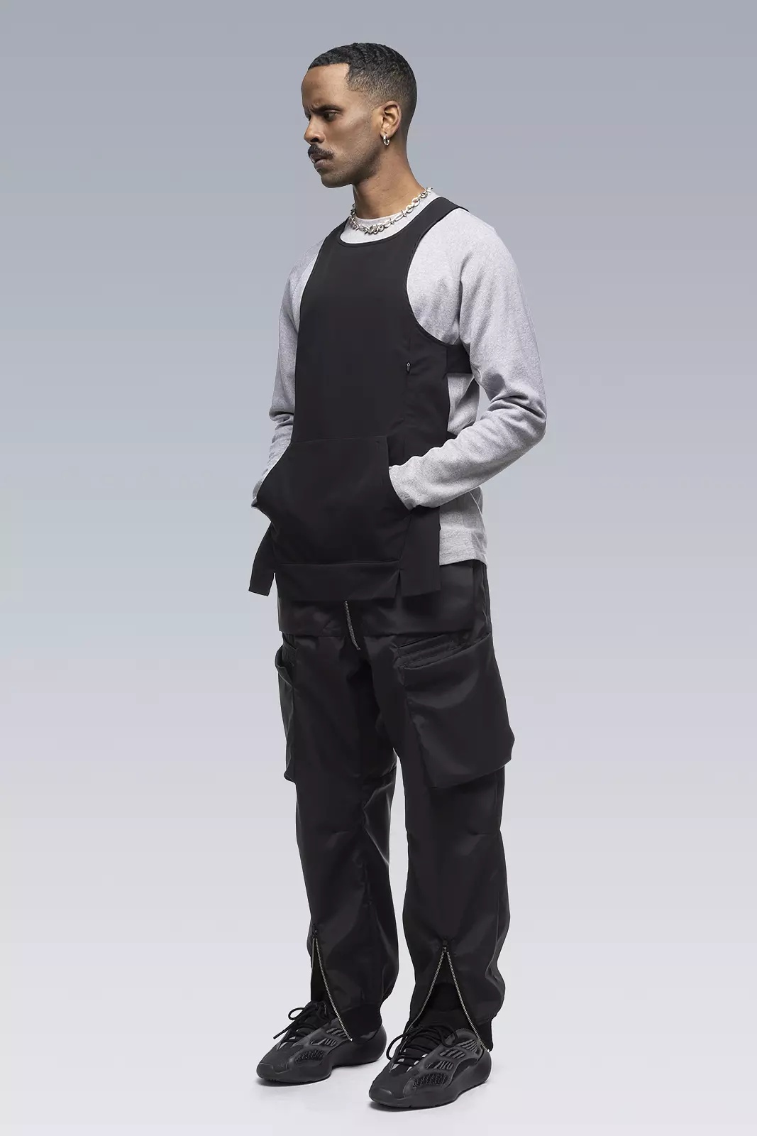 V5-DS schoeller® Dryskin™ Reversible Vest Black - 26