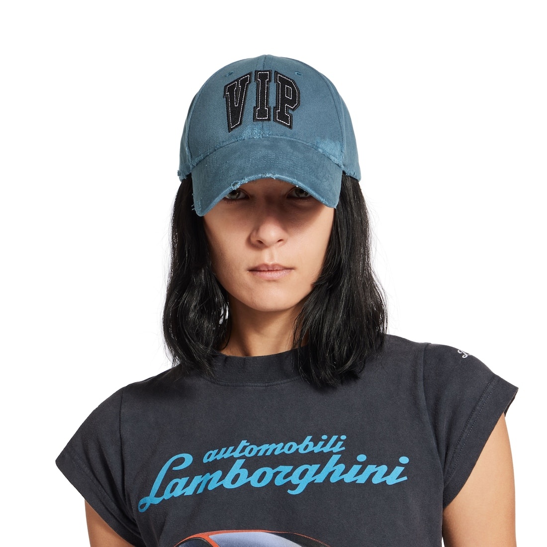 Vip Teamp Logo Cap in Dark Blue - 5