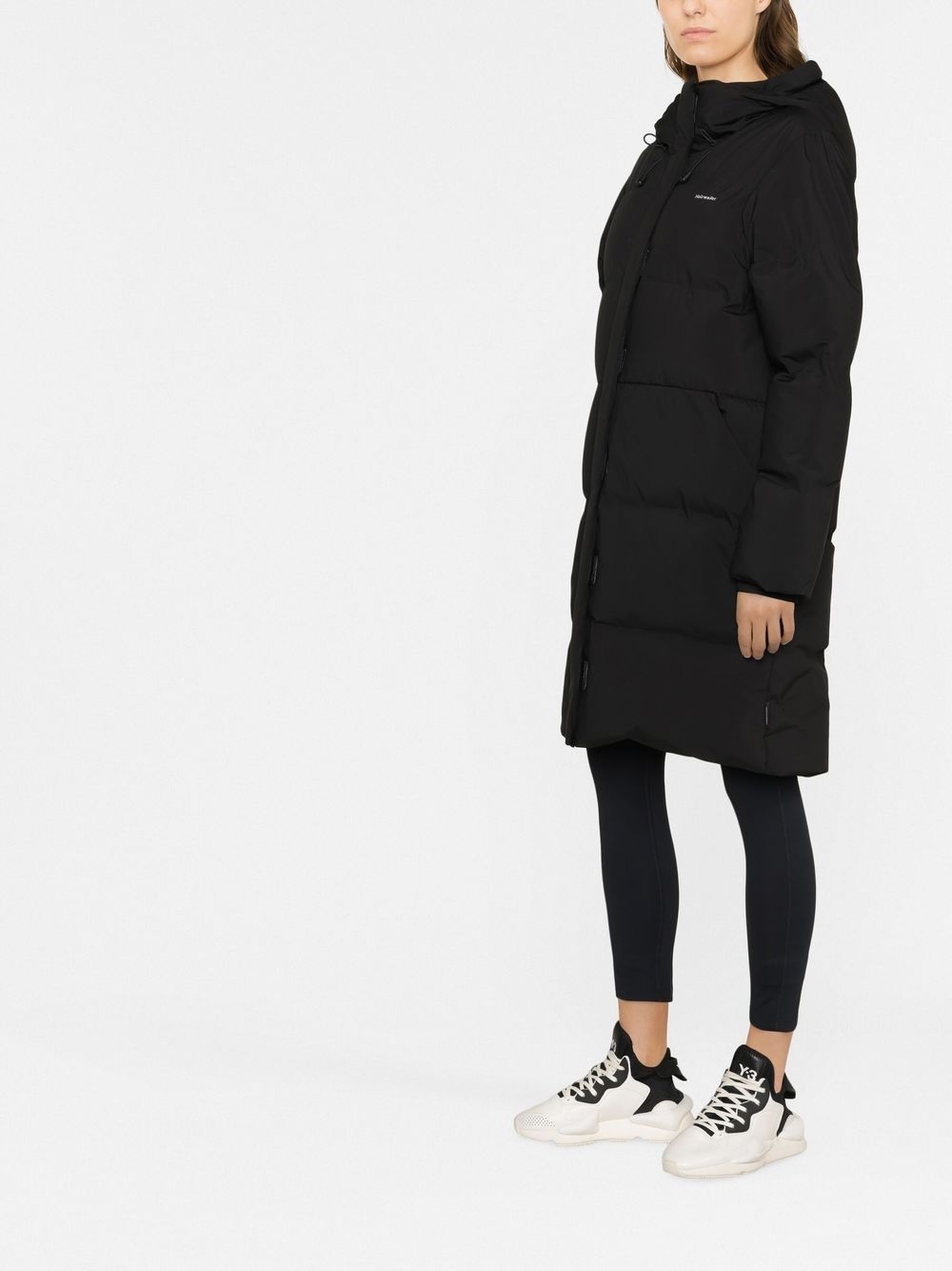 zip-fastening padded coat - 3
