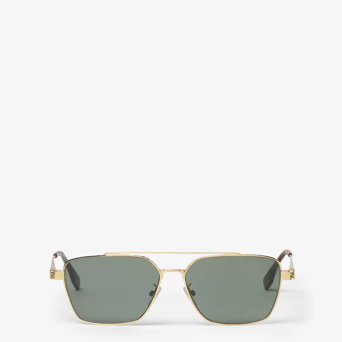 Fendi Sky Gold-colored metal sunglasses - 1