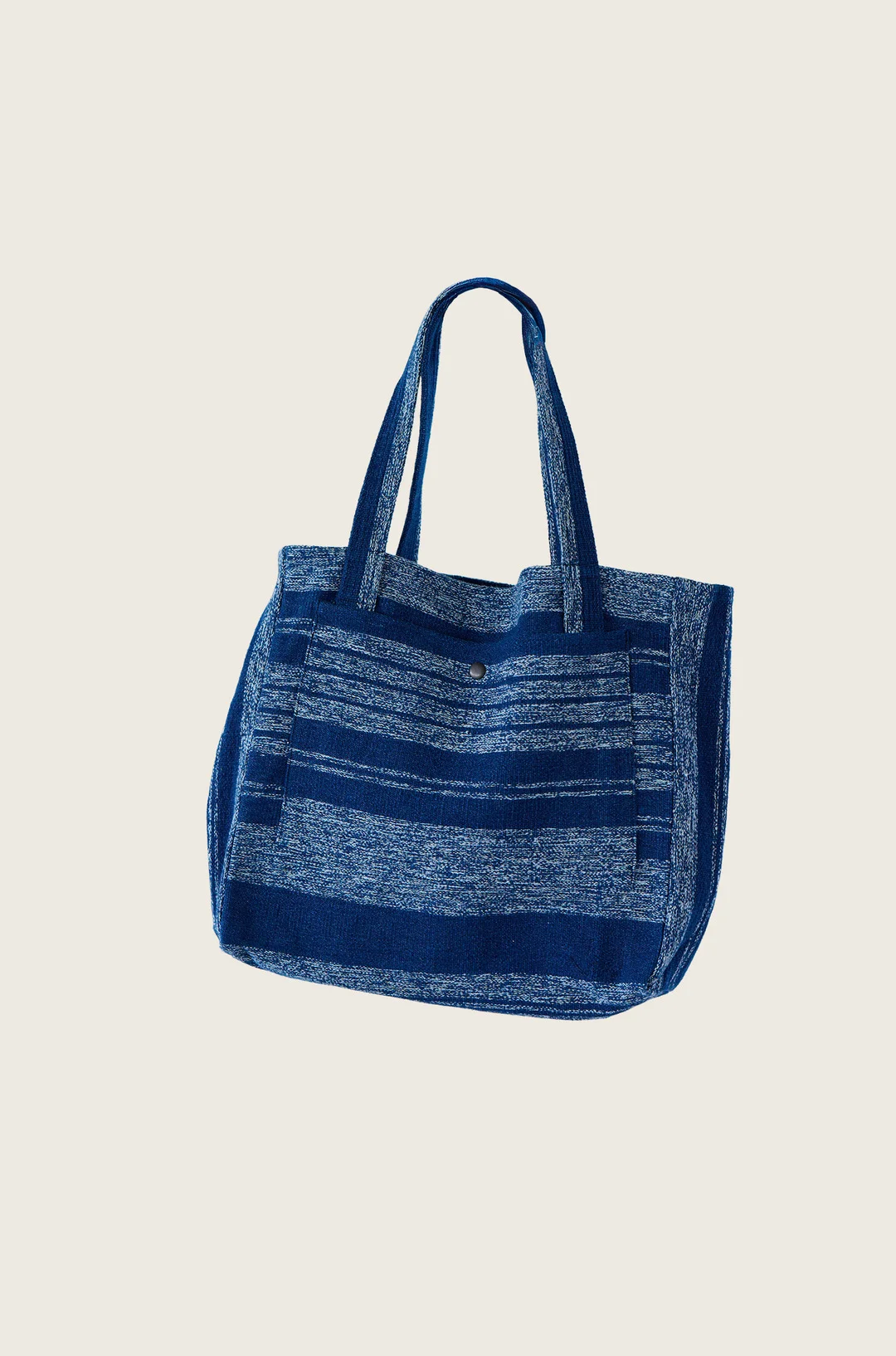 N°185 Mat Weave Open Top Tote Bag - 1