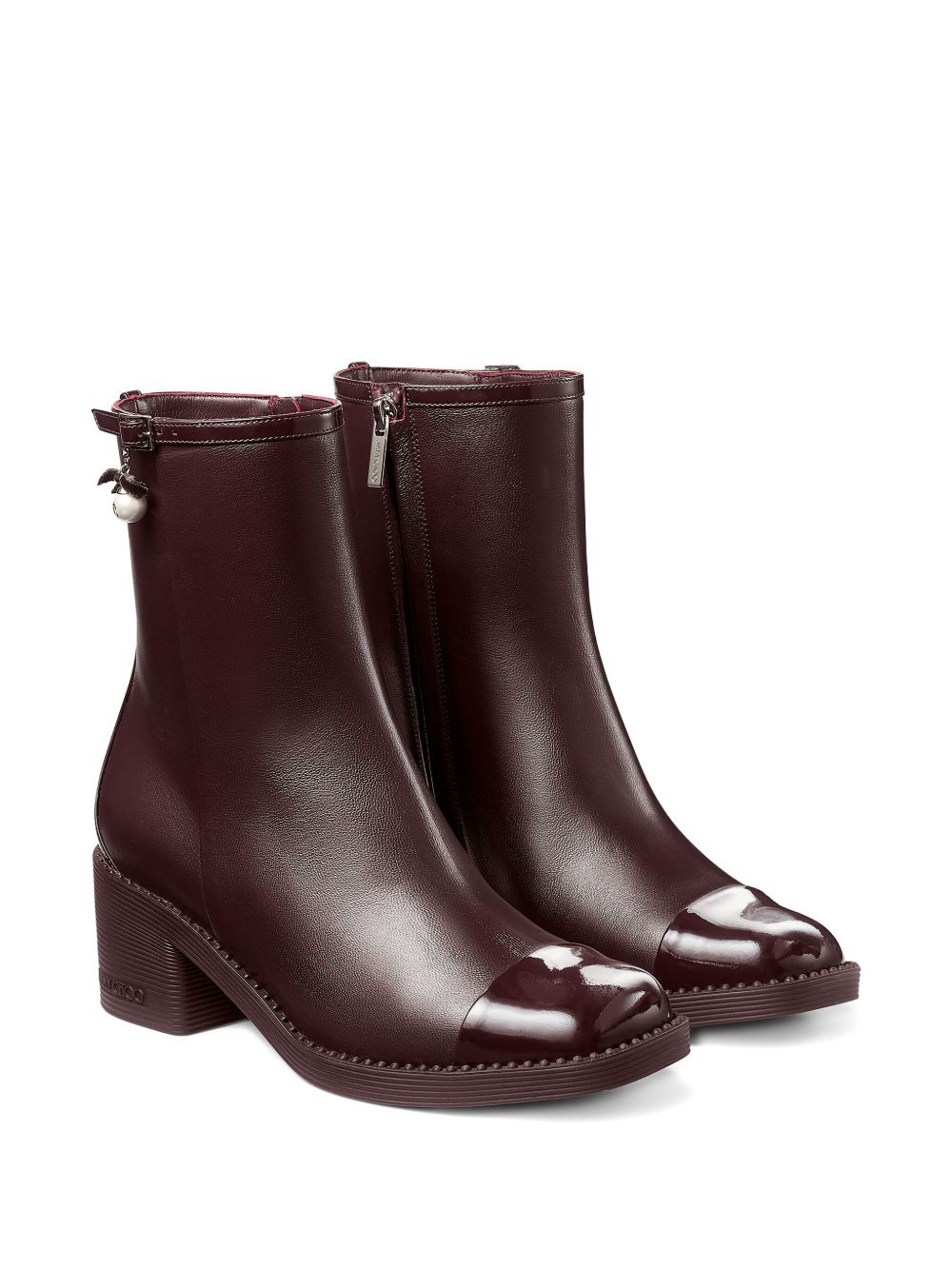 60mm Adry leather ankle boots - 2