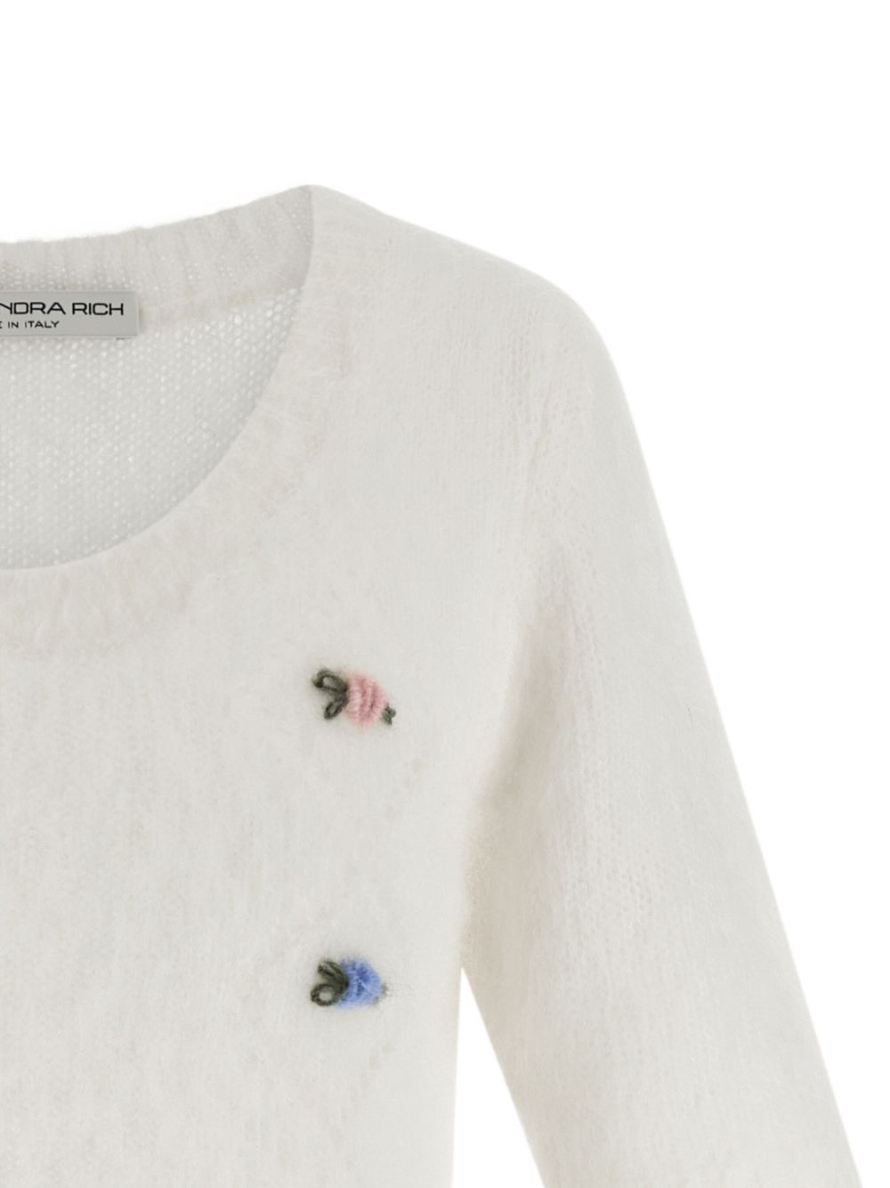 embroidered sweater - 4