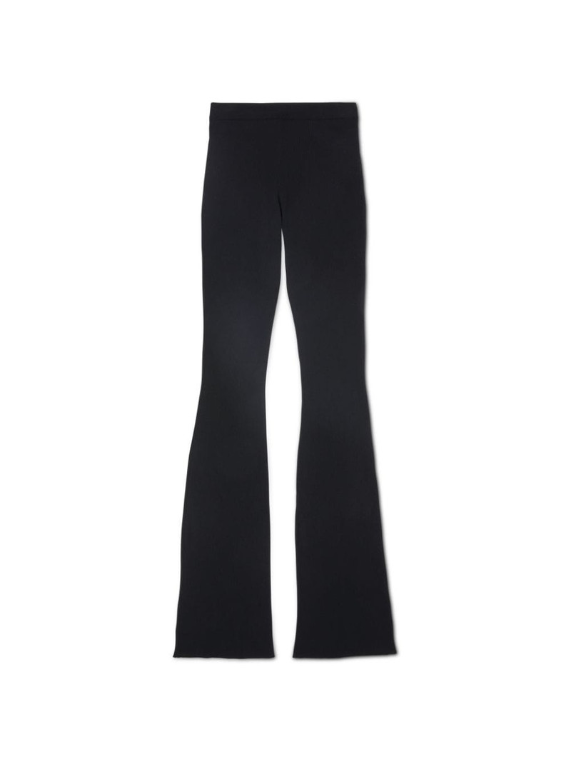 Knit Flare Pants - 1
