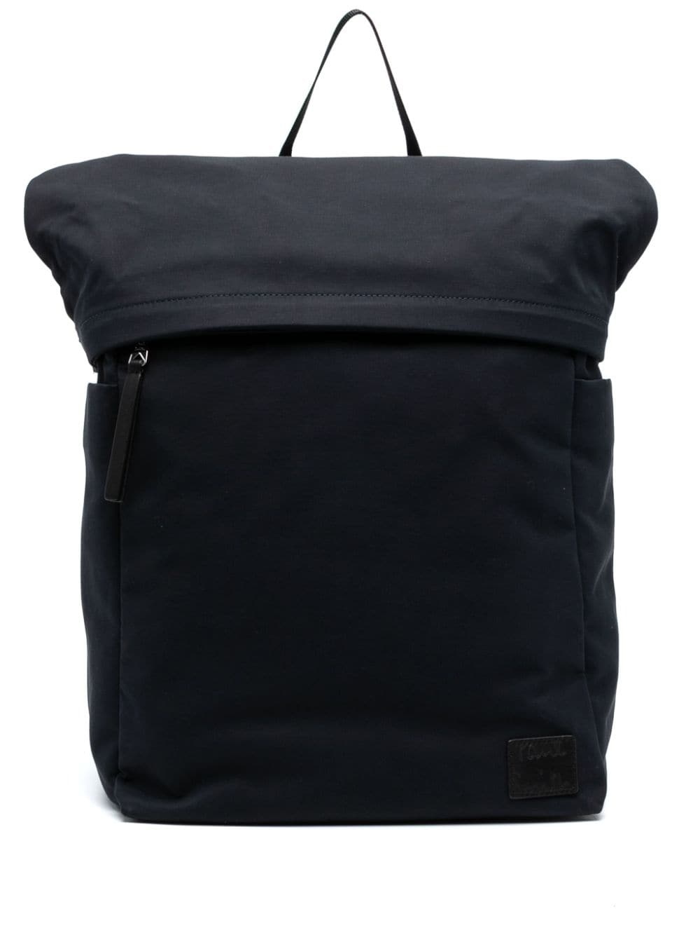 cotton-blend canvas backpack - 1