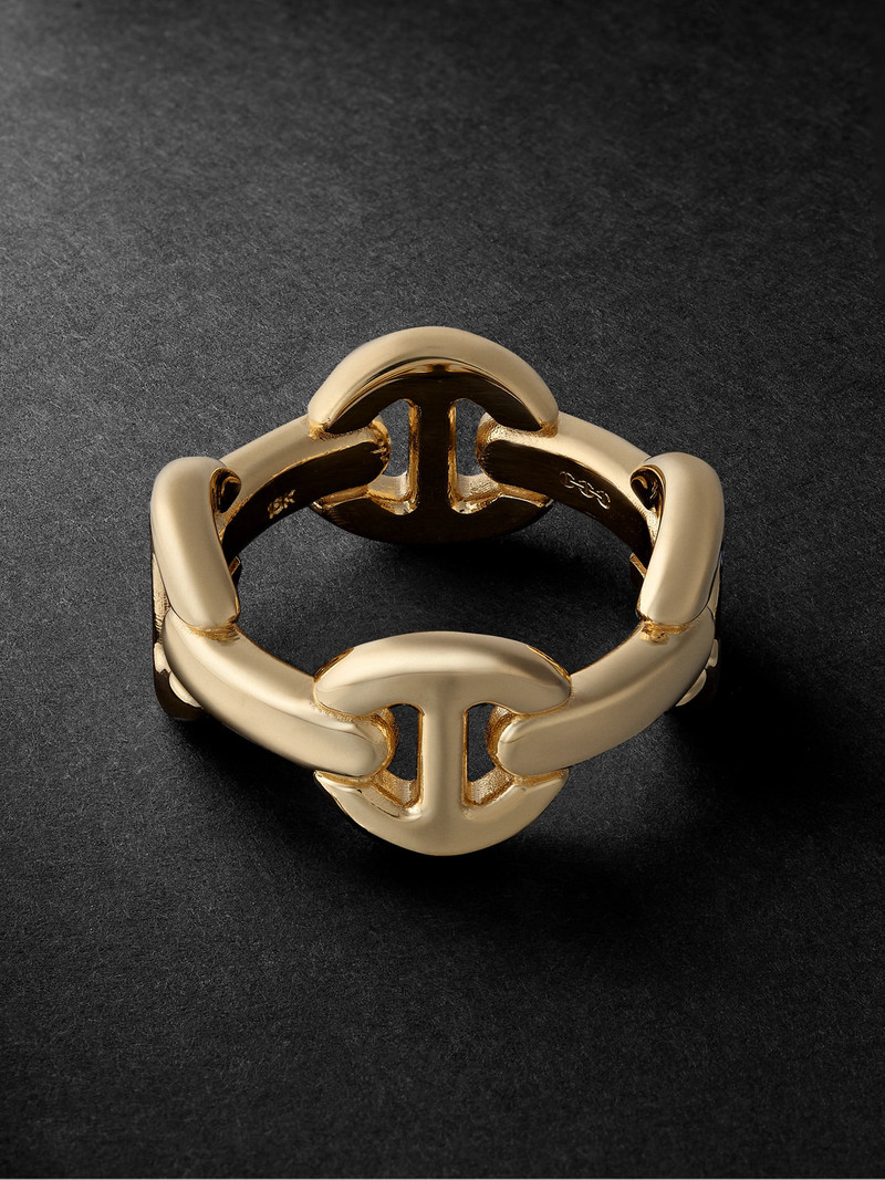 Quad Link 18-Karat Gold Ring 3