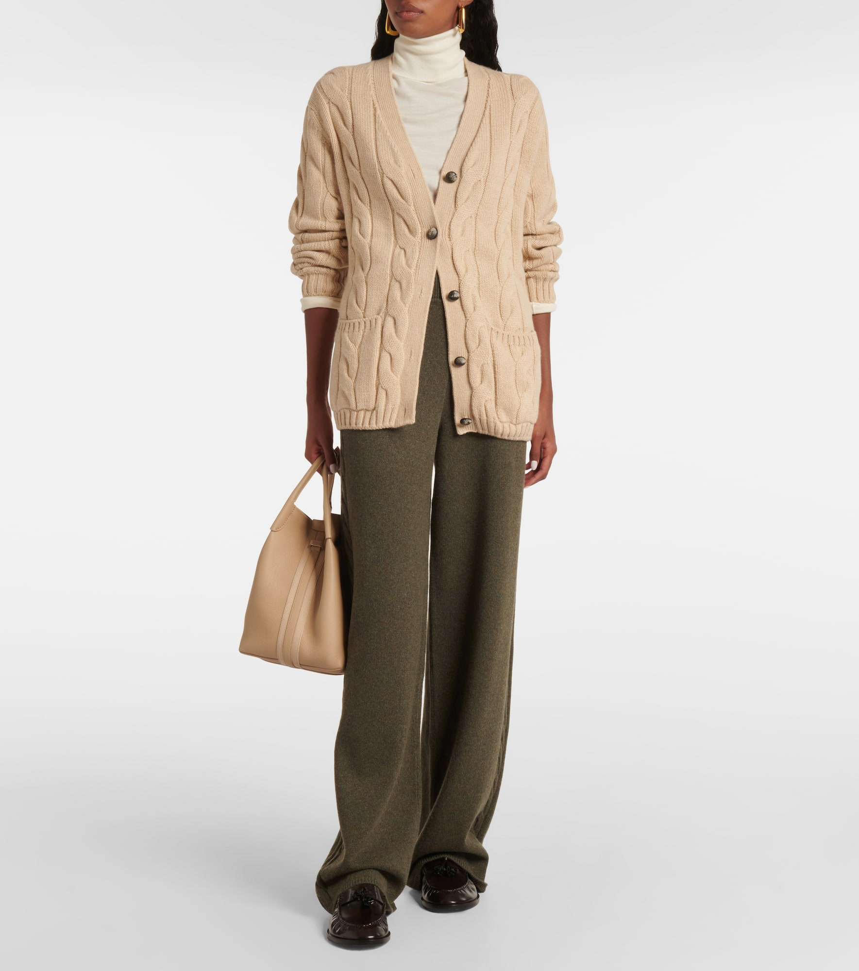 Napier cashmere cardigan - 2