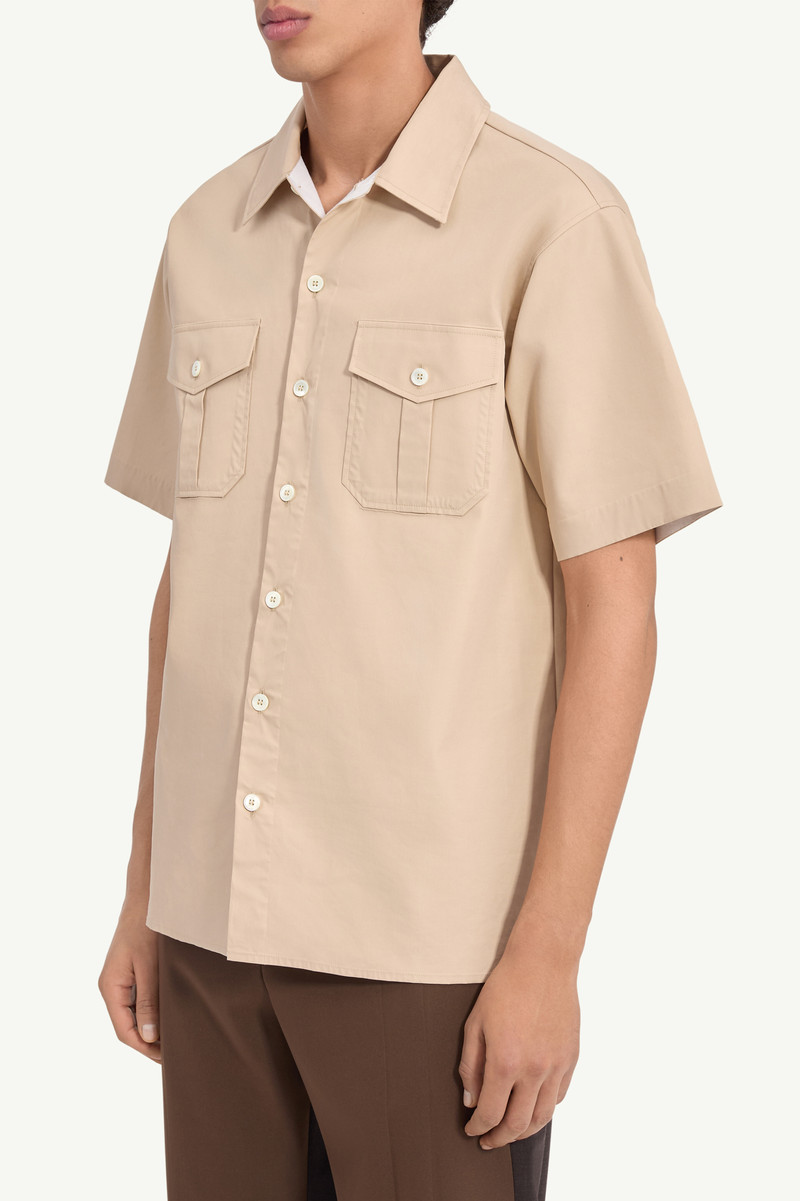 Fused Poplin Short-Sleeve Shirt 4