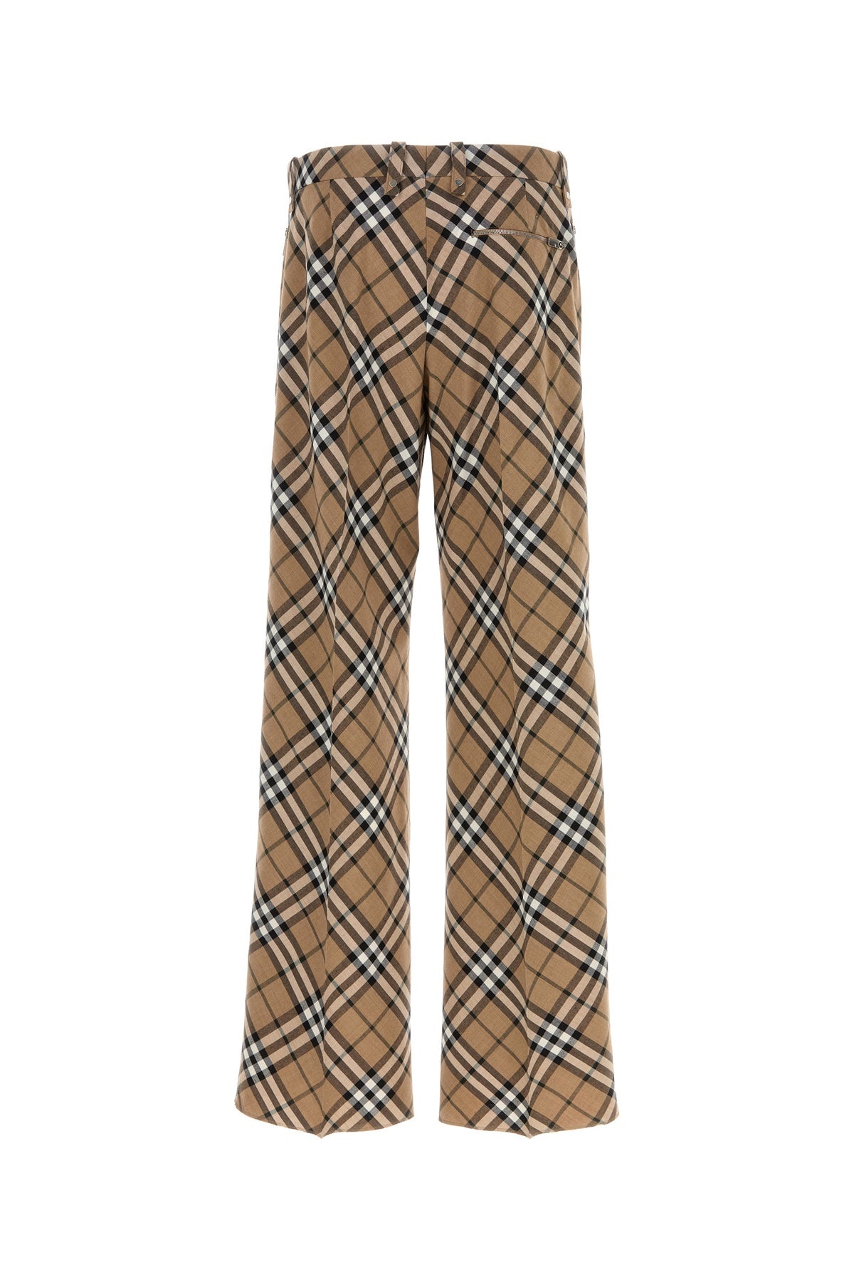 Embroidered polyester blend pant - 2