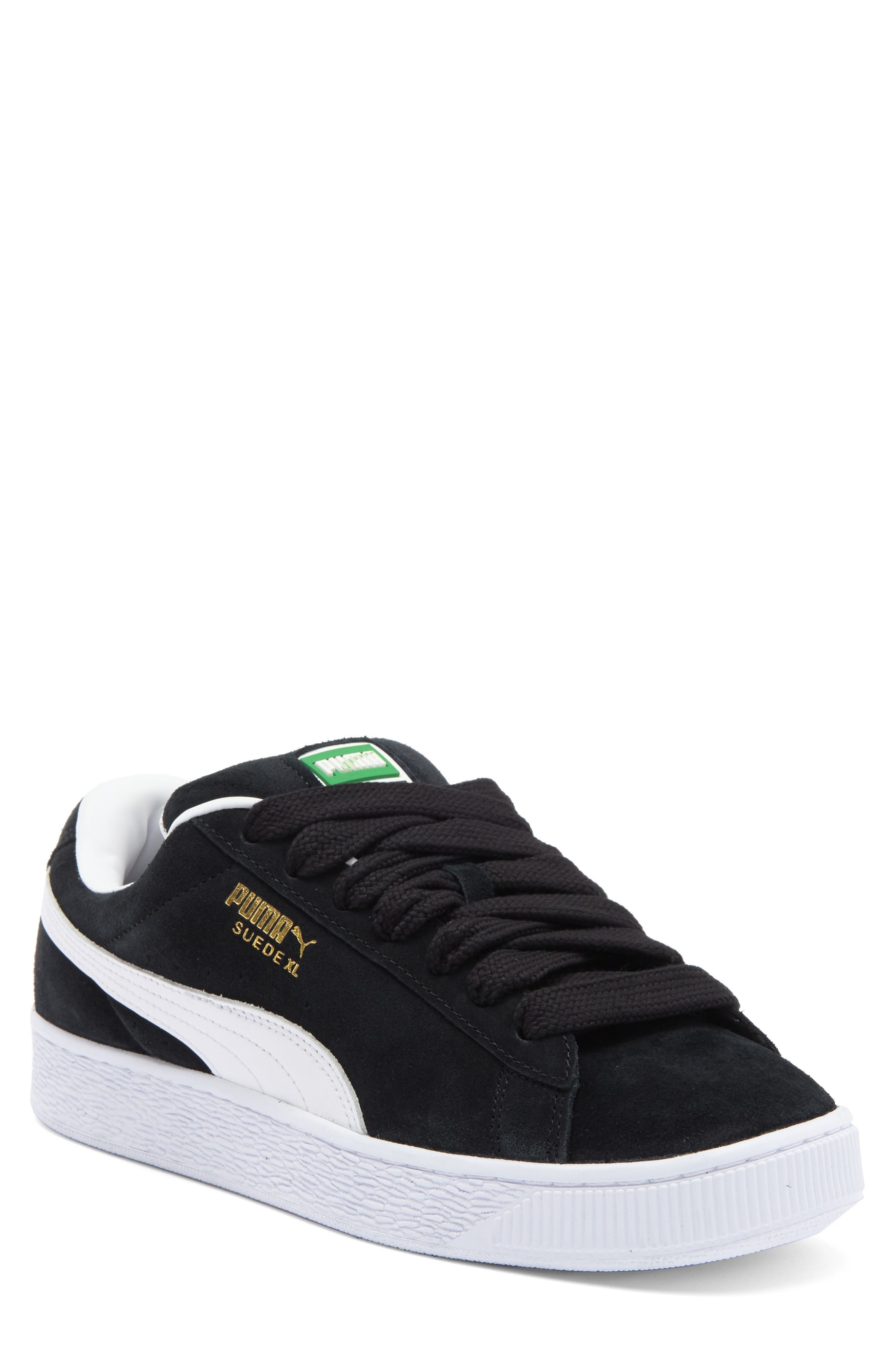 PUMA Suede XL Sneaker in Puma Black-Puma White at Nordstrom - 1