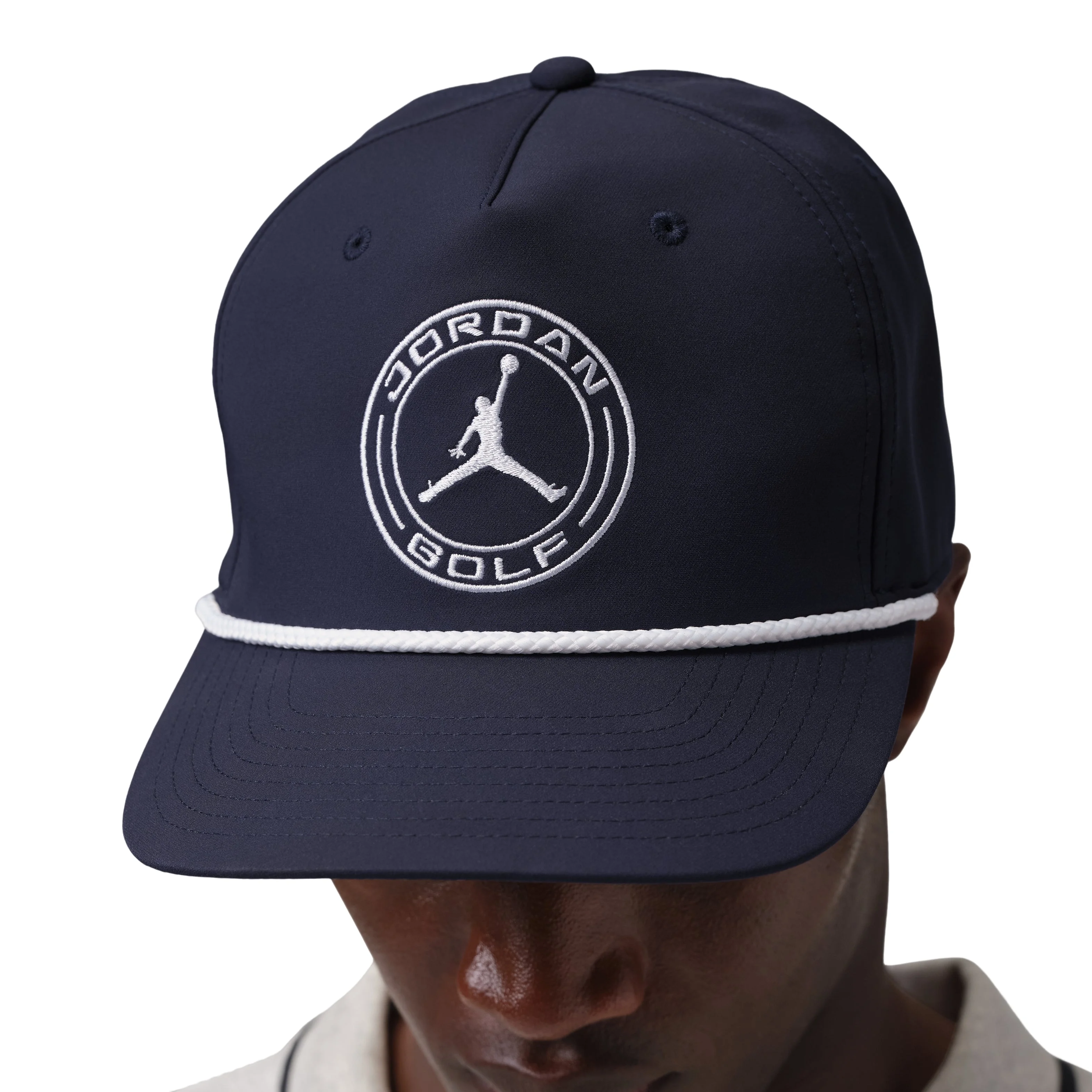 Jordan Pro Structured Dri-FIT Flat-Brim Golf Hat 'Obsidian Kelly Green White' IM4540-451 - 1