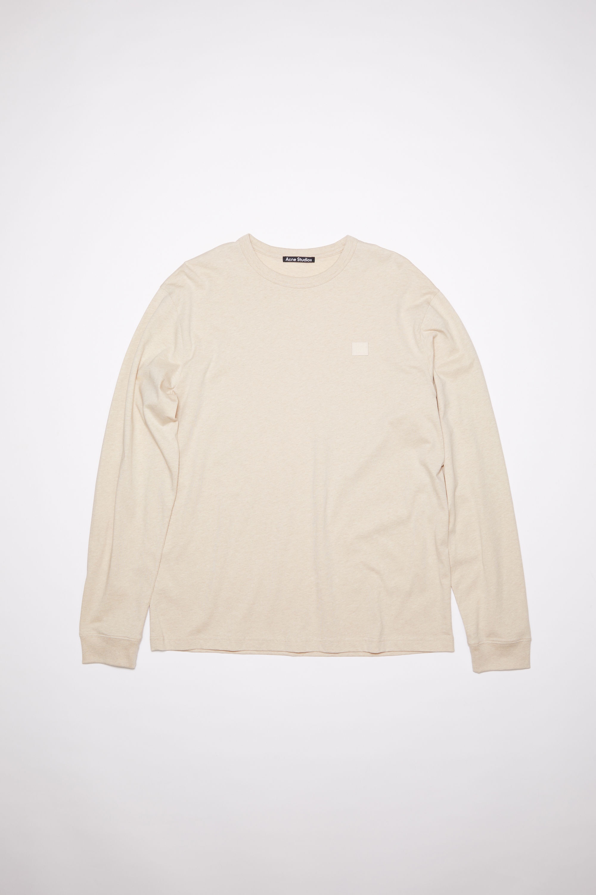 Long sleeve t-shirt - Oatmeal melange - 4
