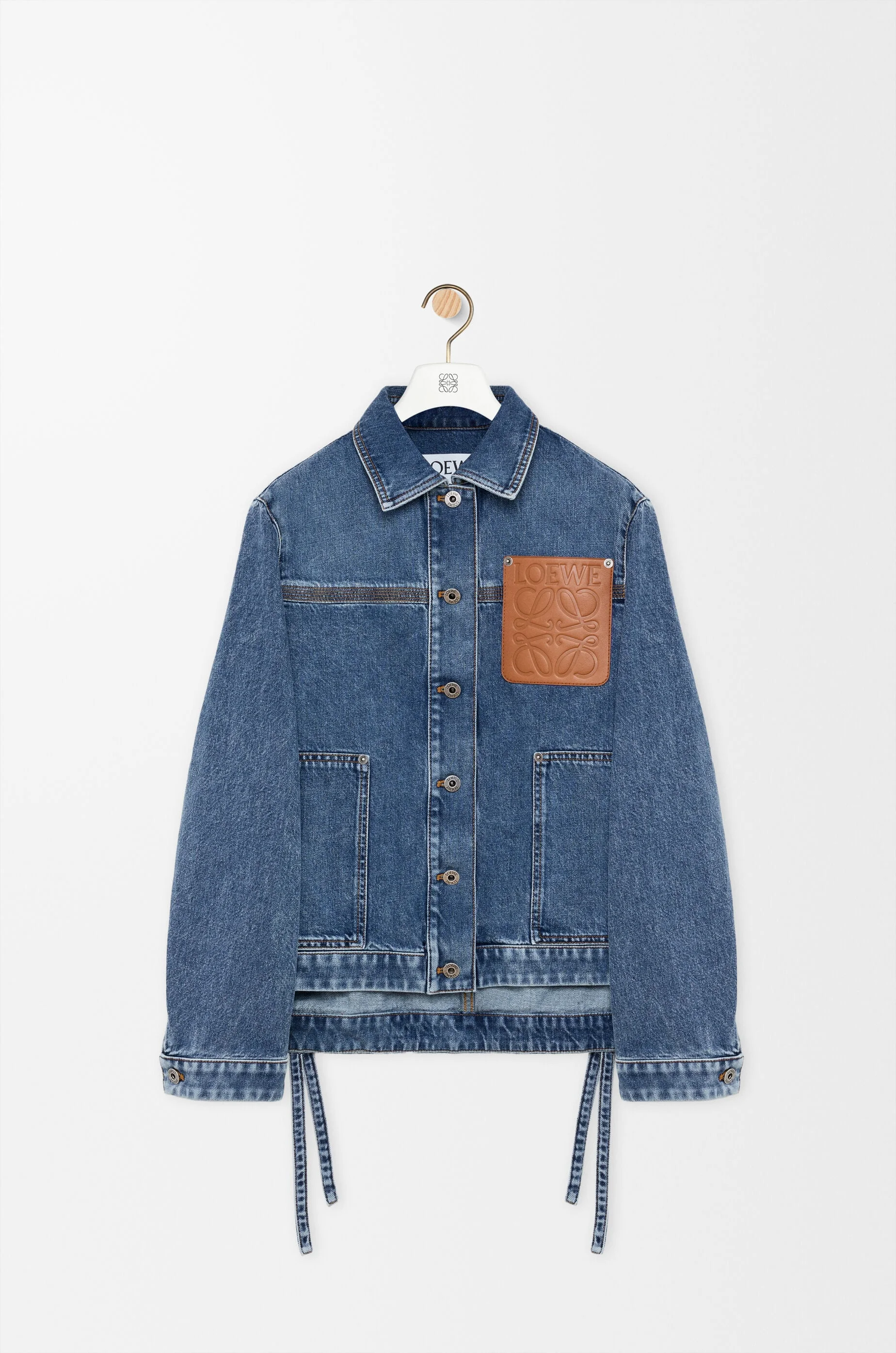 Workwear jacket in denim - 1