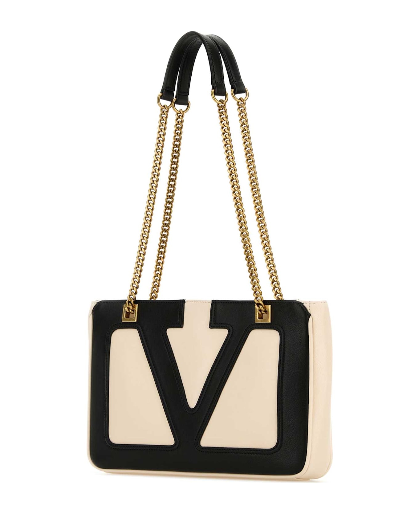 Ivory Nappa Leather Small Viva Superstar Shoulder Bag - 2