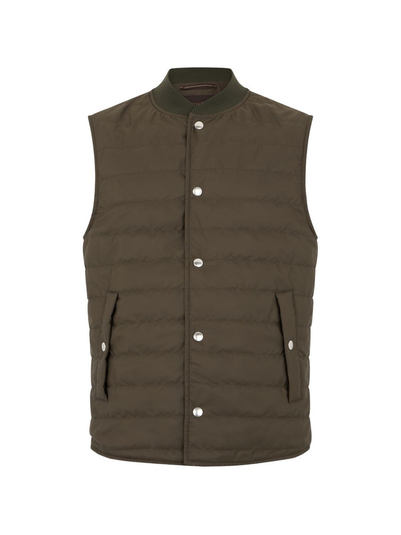 quilted sleeveless coat 1