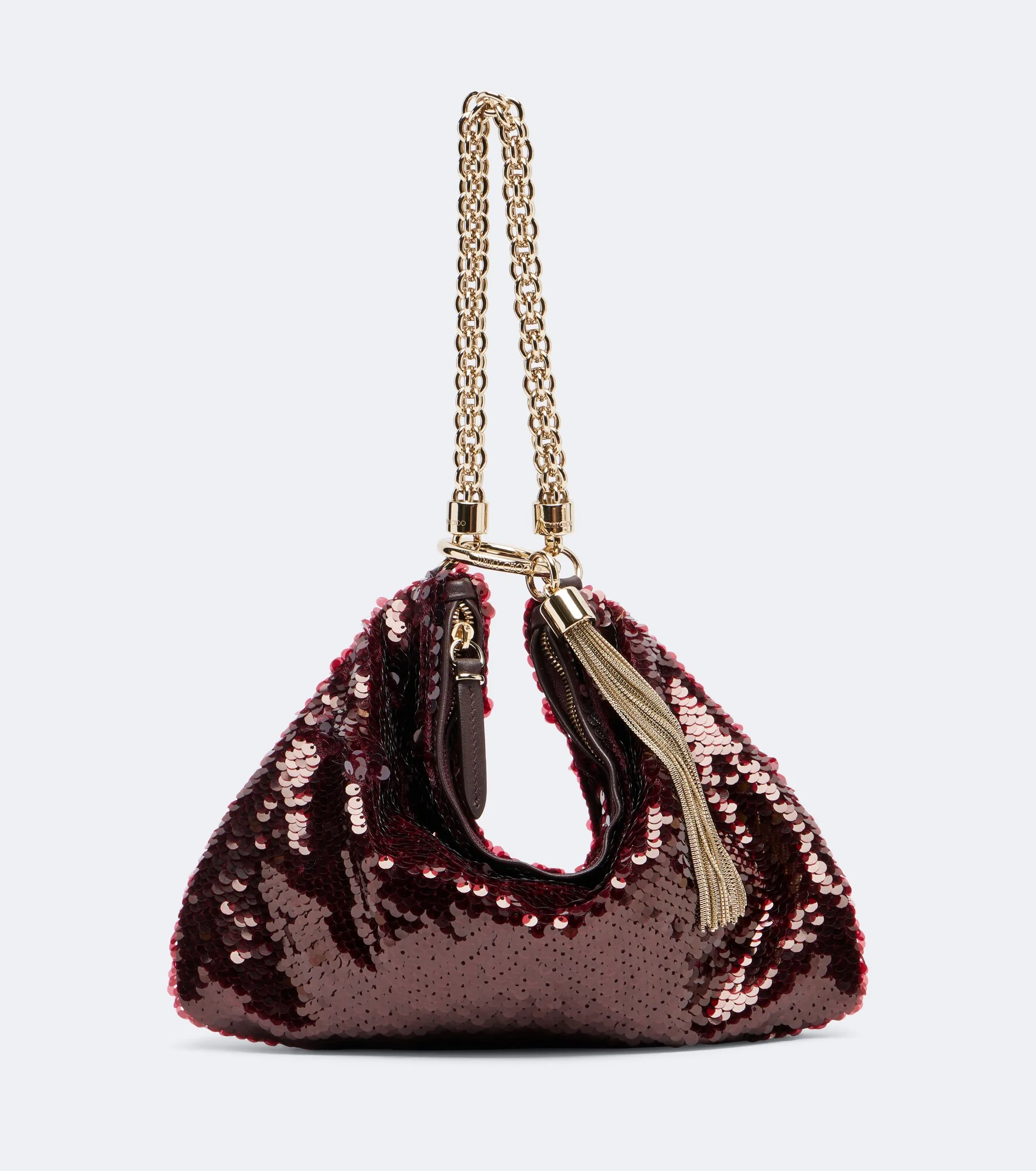 Callie Medium sequined shoulder bag - 1
