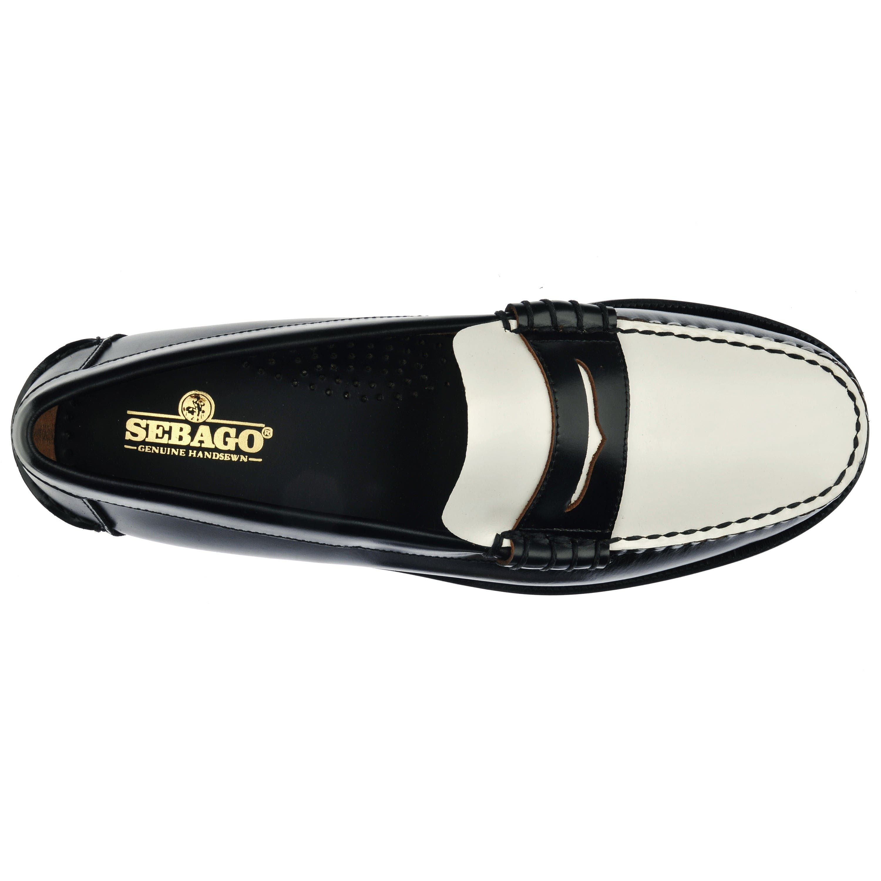 Sebago Classic Dan Penny Loafers in Black-White at Nordstrom - 2