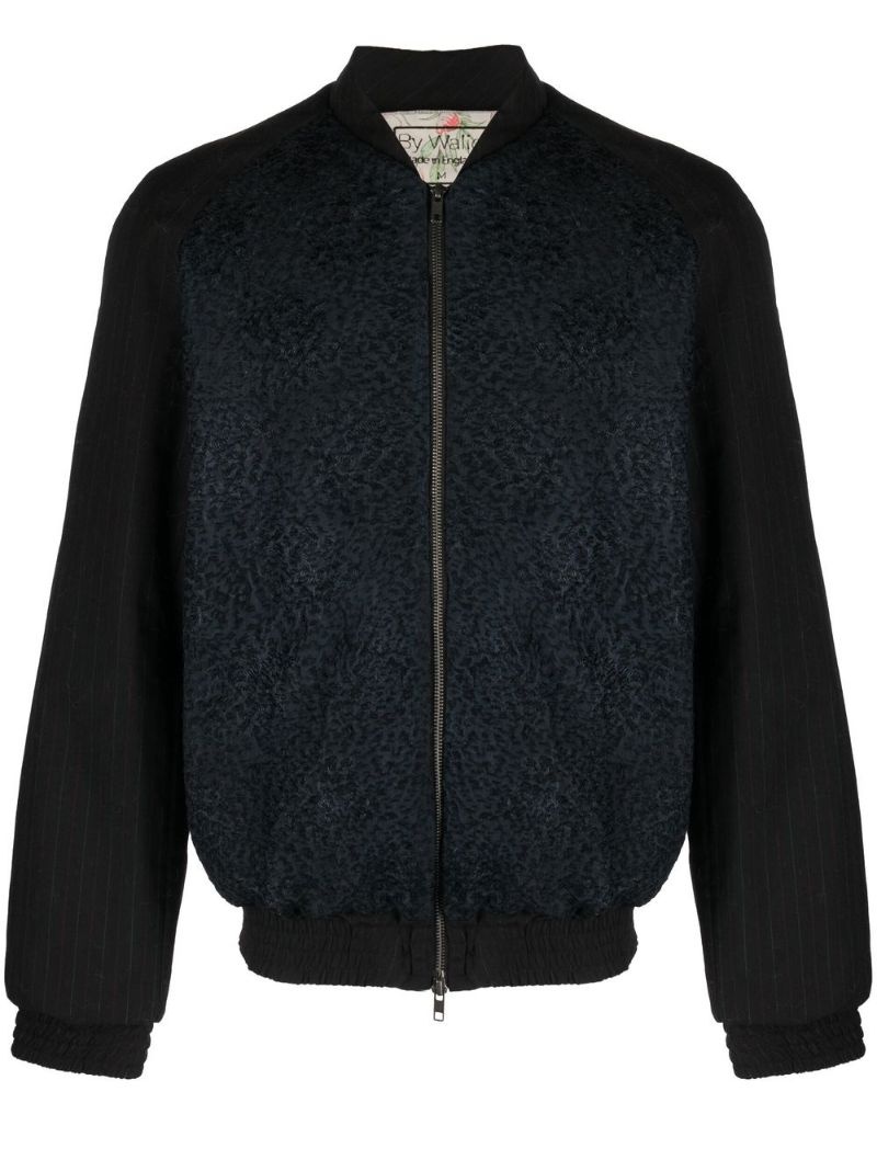 Otto embroidered bomber jacket - 1