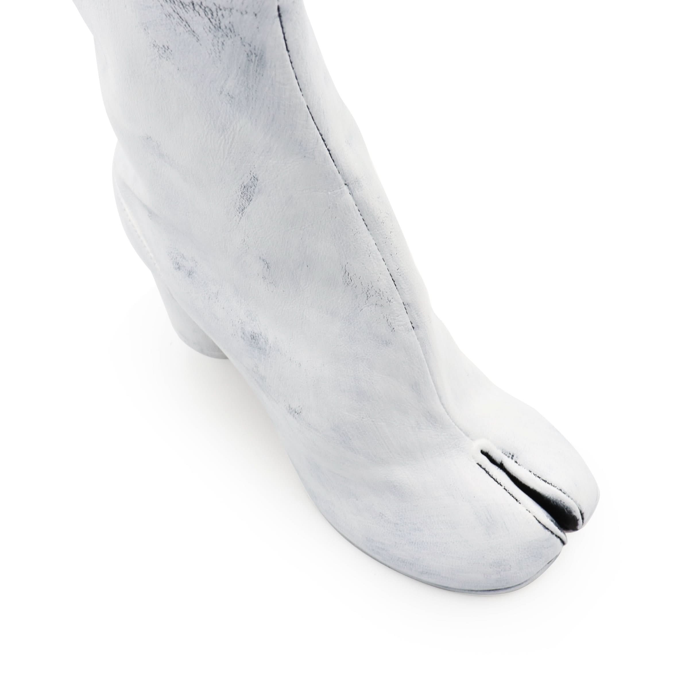 Tabi Bianchetto Ankle Boots 8cm Heel - 4