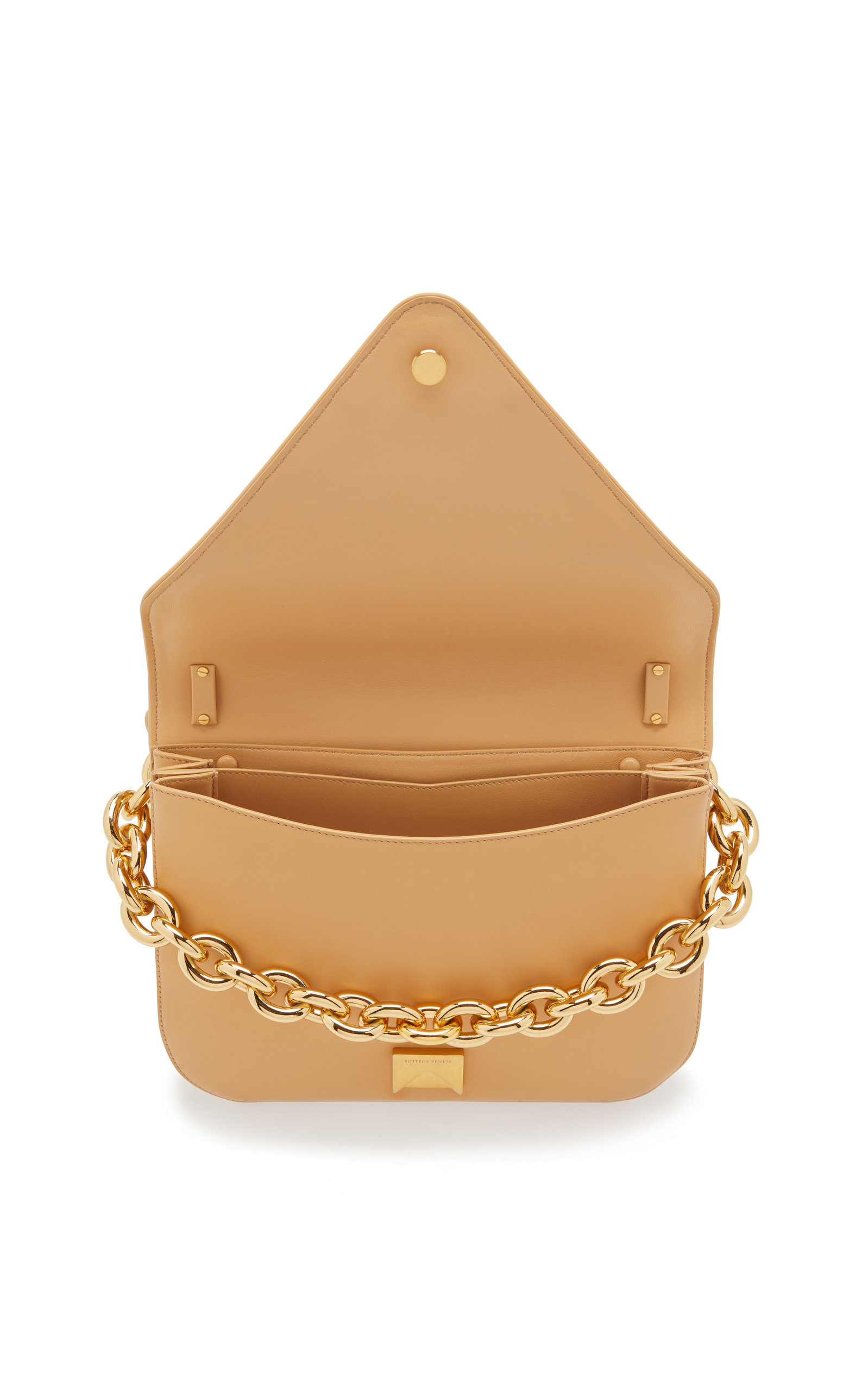 The Mount Large Leather Shoulder Bag neutral - 8