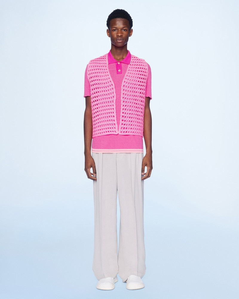 JACQUEMUS Le gilet crochet outlook