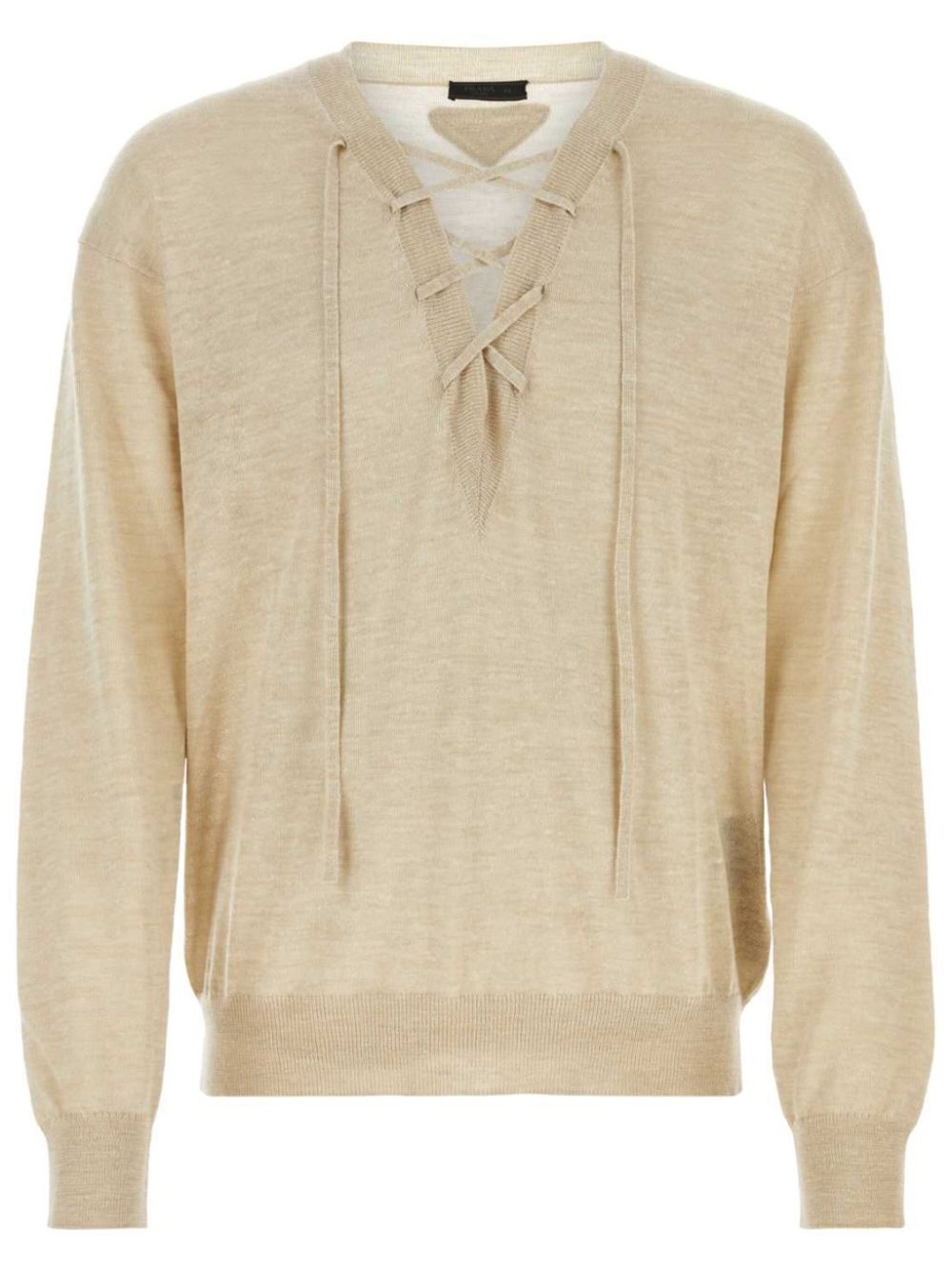 V-neck sweater - 1