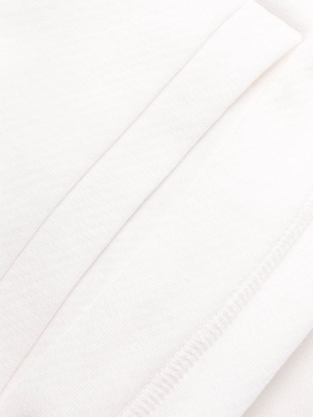 tapered cotton track pants - 8