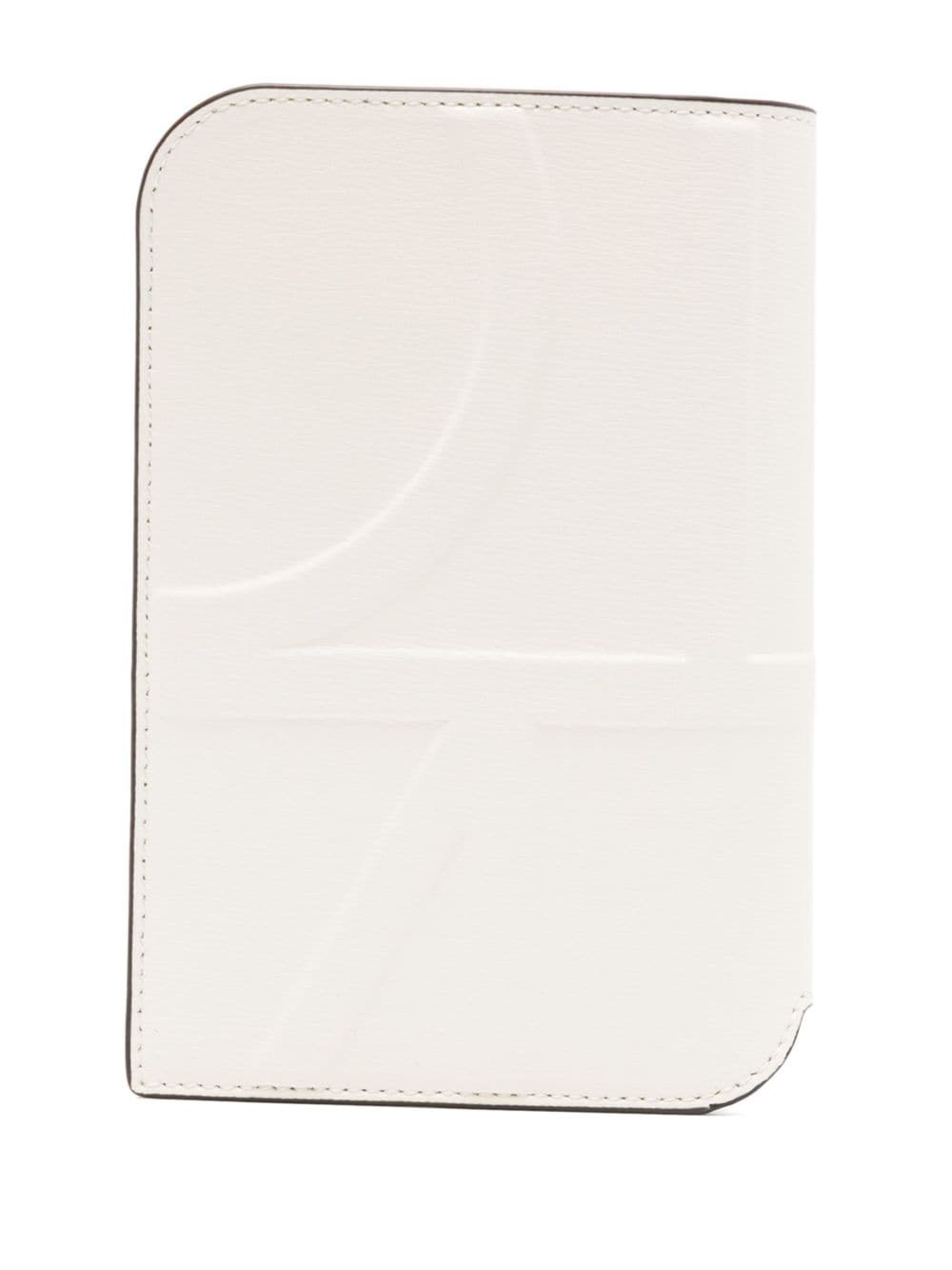 embossed-monogram passport holder - 2
