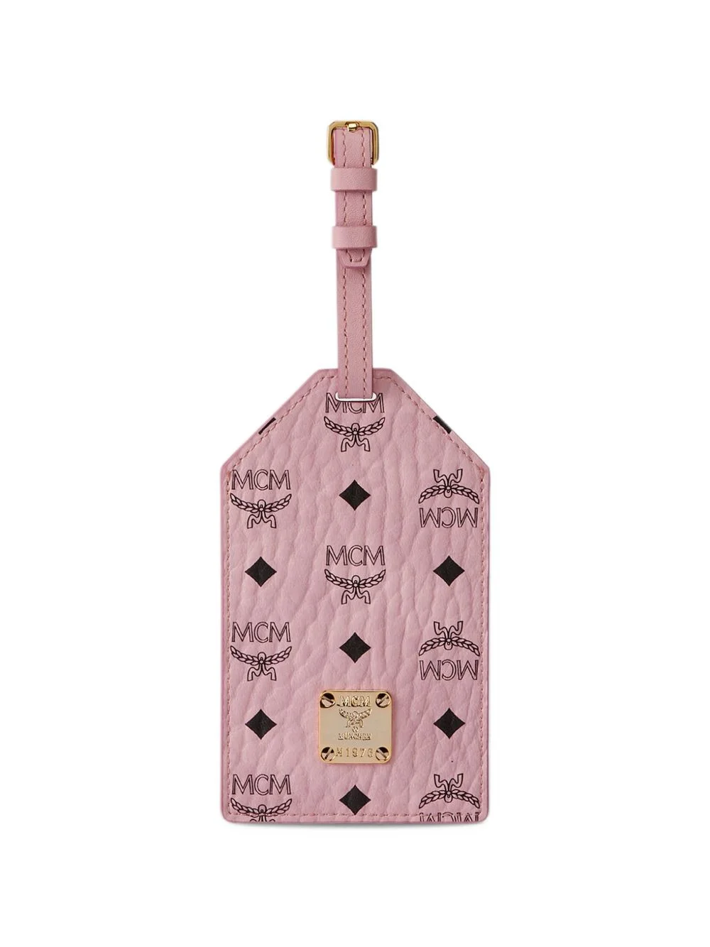 Ottomar logo-plaque luggage tag - 1