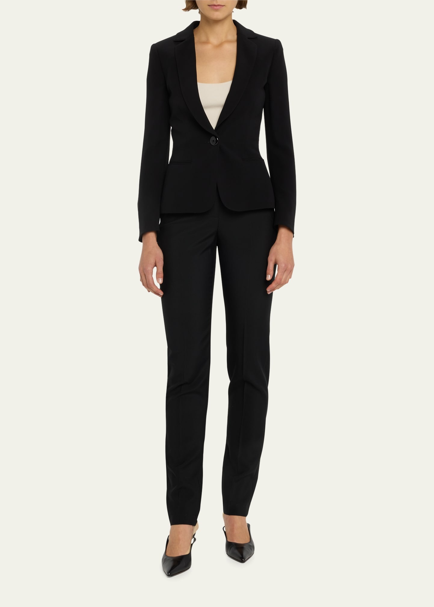 Cady Tailored Blazer Jacket - 2