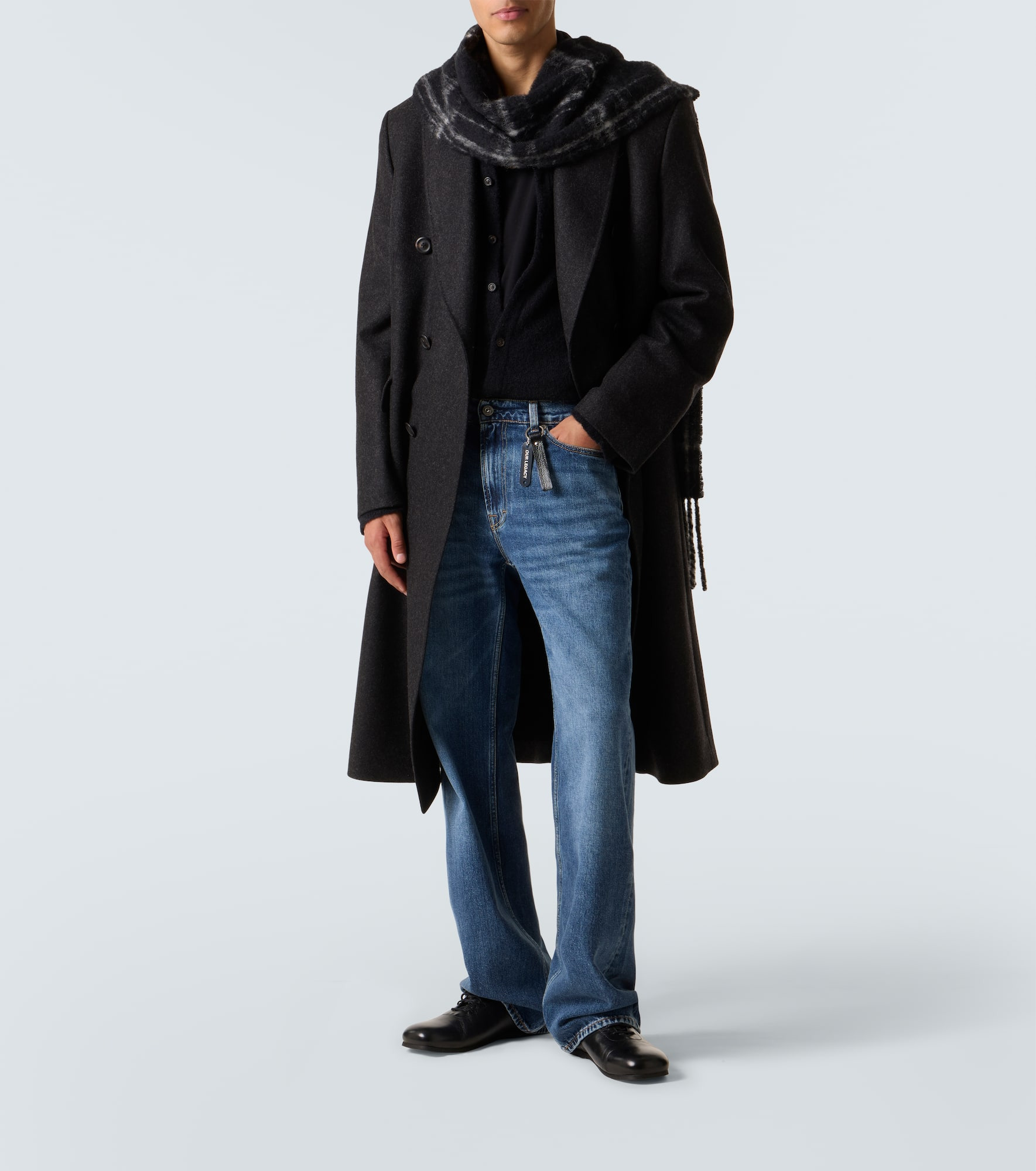 Mid-rise bootcut jeans - 2