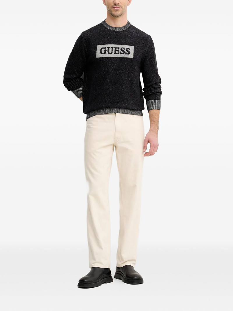 GUESS USA logo-embellishment sweater outlook