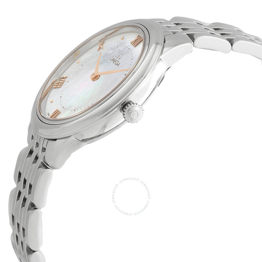 Omega De Ville Quartz White Dial Ladies Watch 434.10.30.60.05.001 - 2