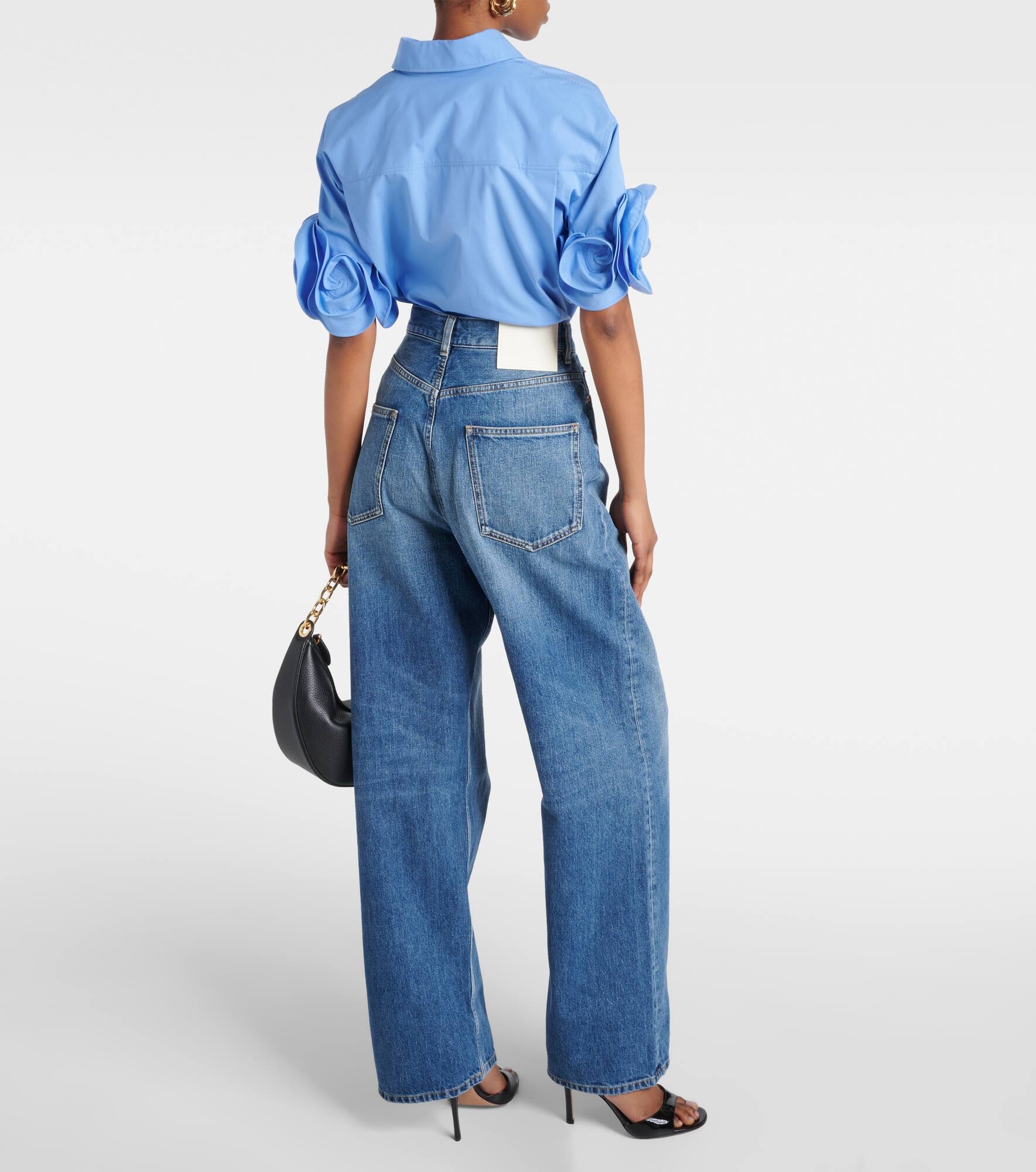 High-rise straight jeans - 3