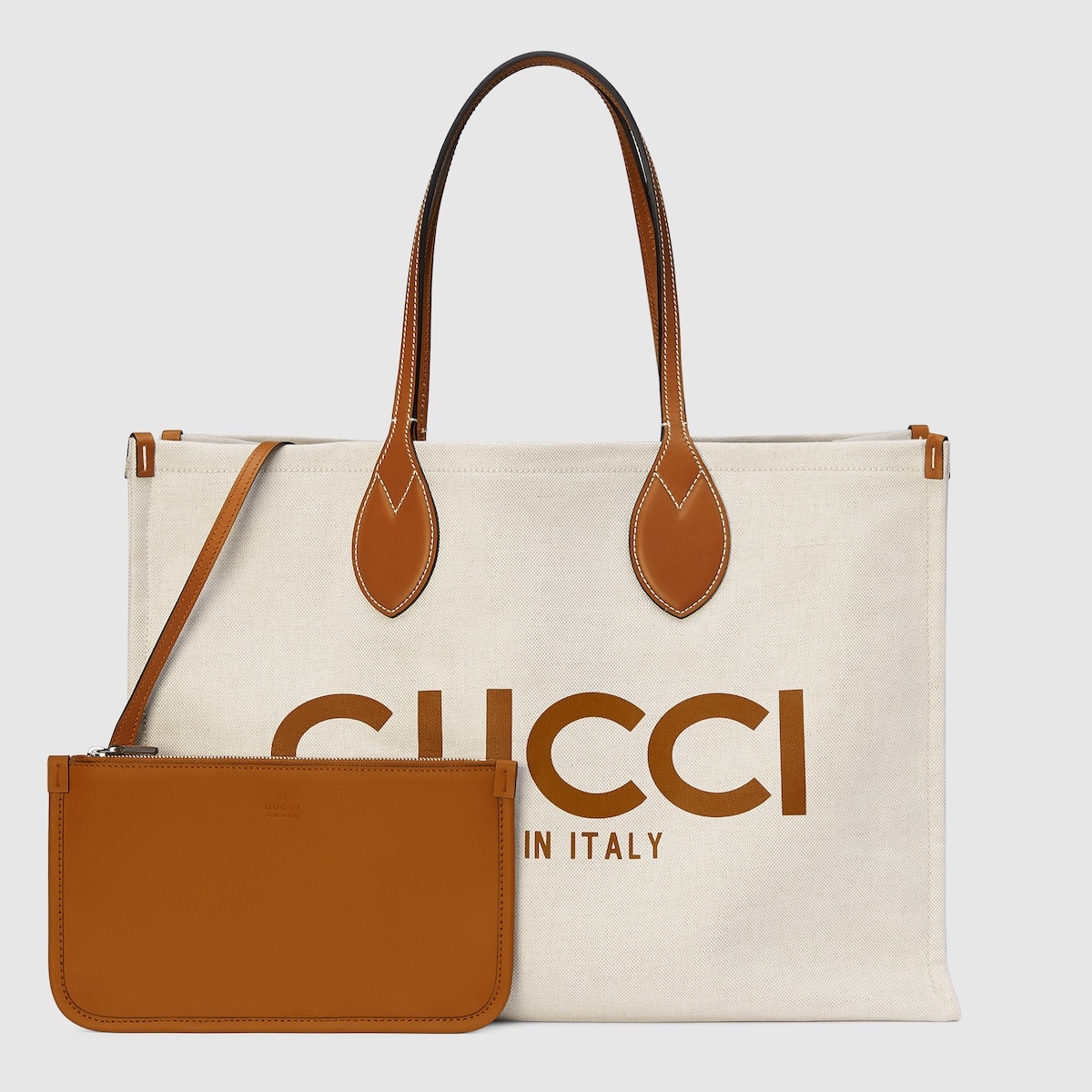 Tote bag with Gucci print - 5